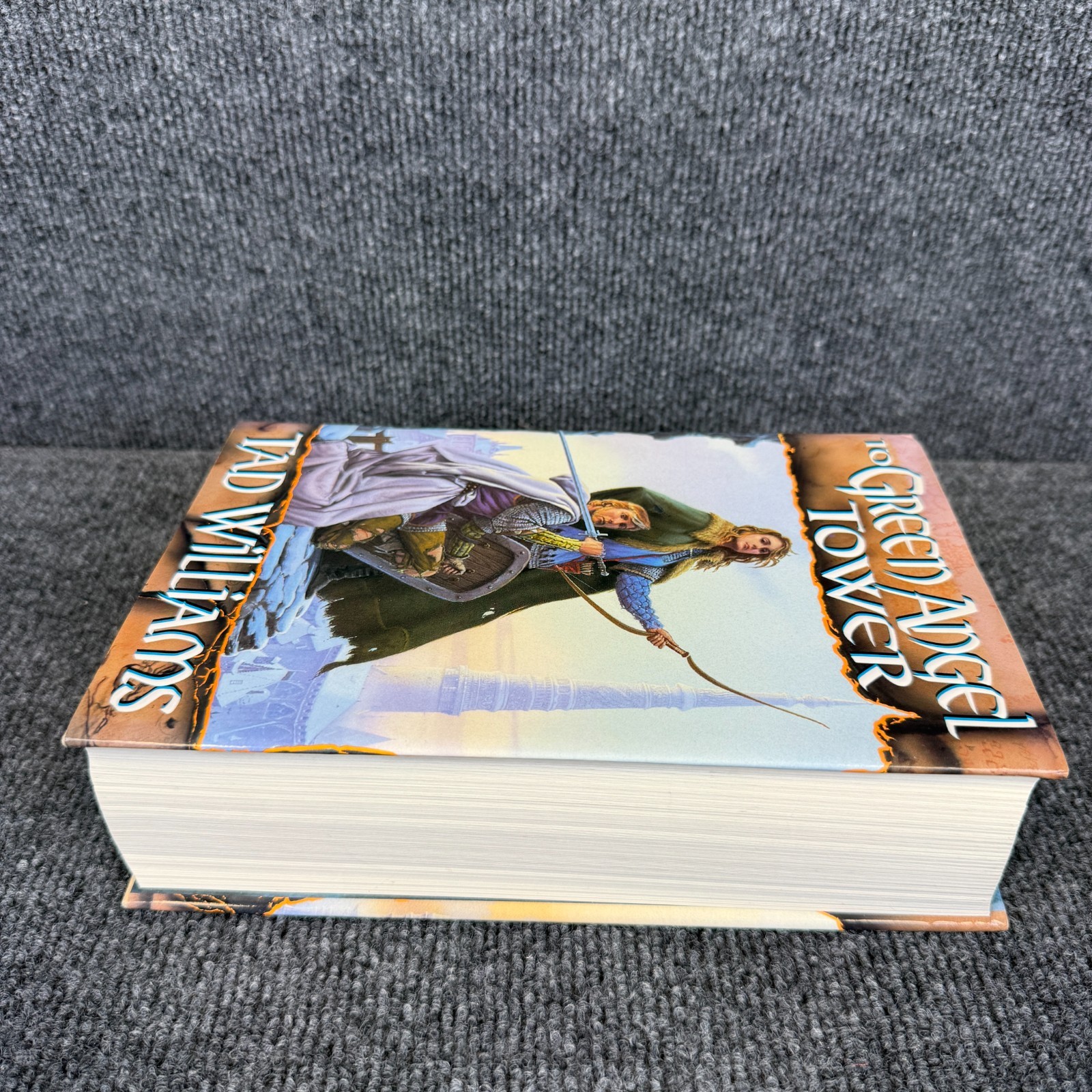 To Green Angel Tower by Tad Williams (1993 Hardcover) First Printing Excellent