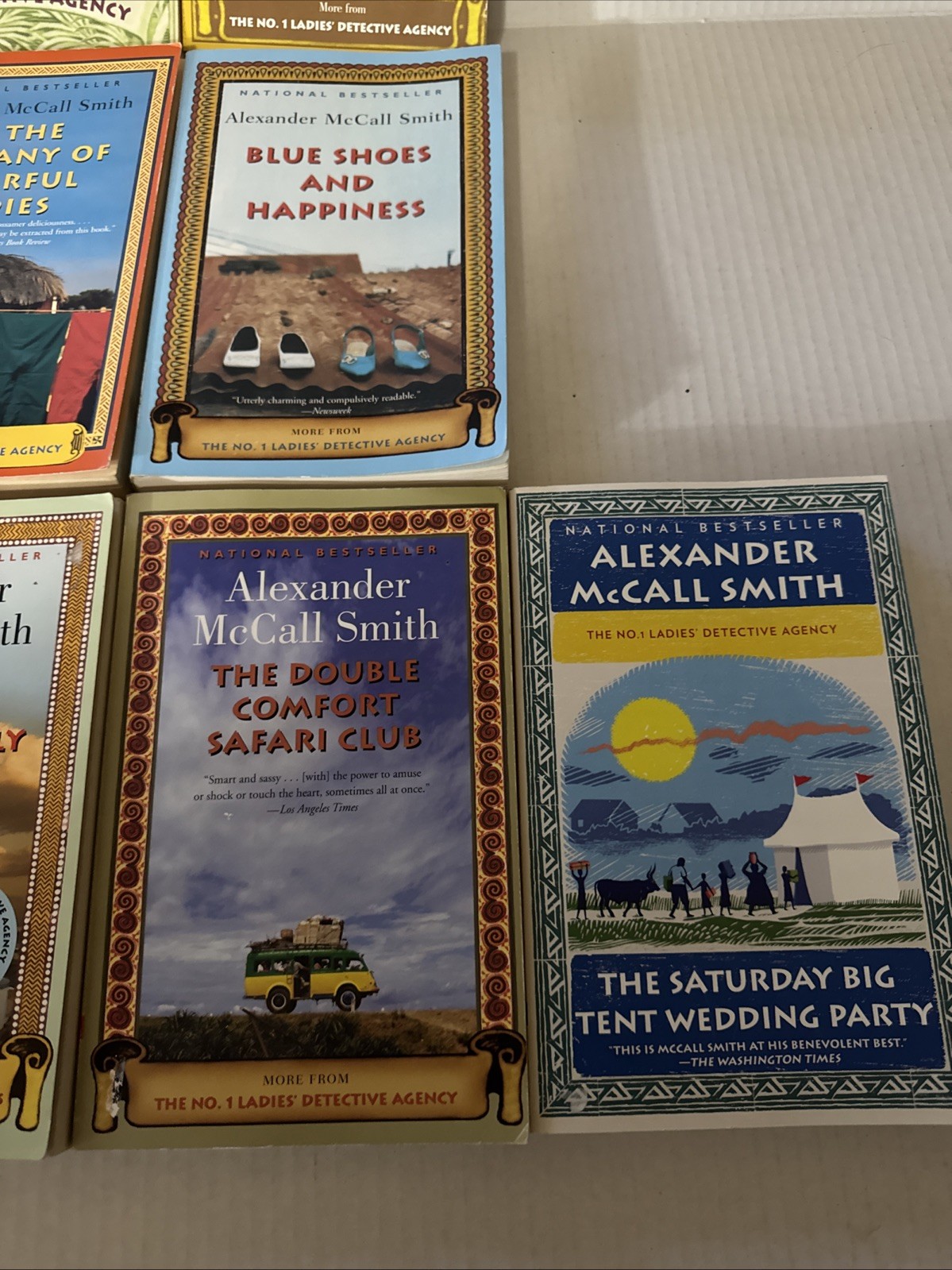 Alexander McCall Smith’s Book lot of 10 as shown