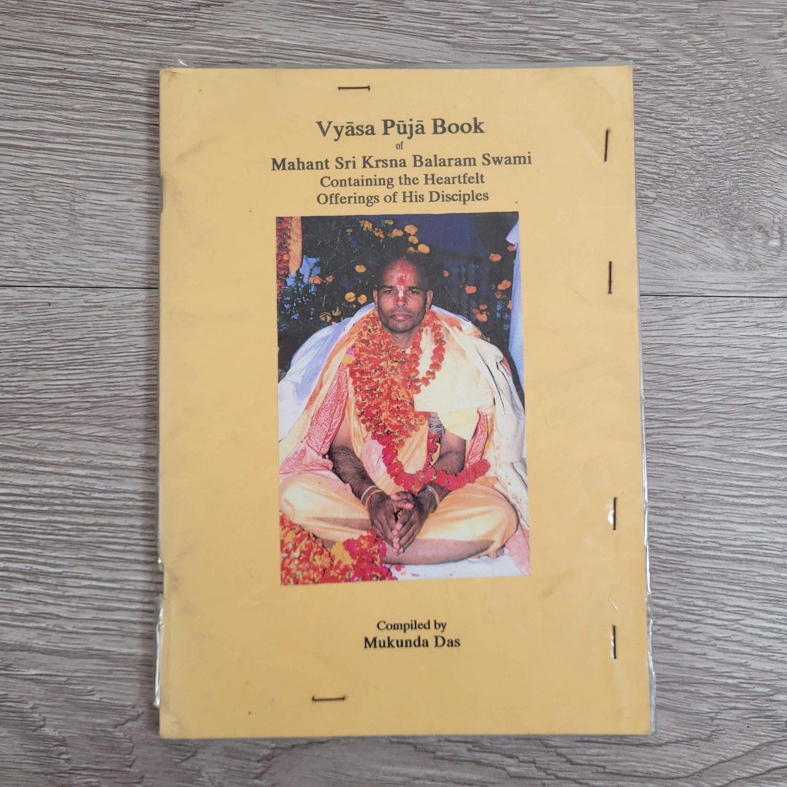 Sri Vyasa-Puja of Mahant Sri Krsna Balaram Swami 1994