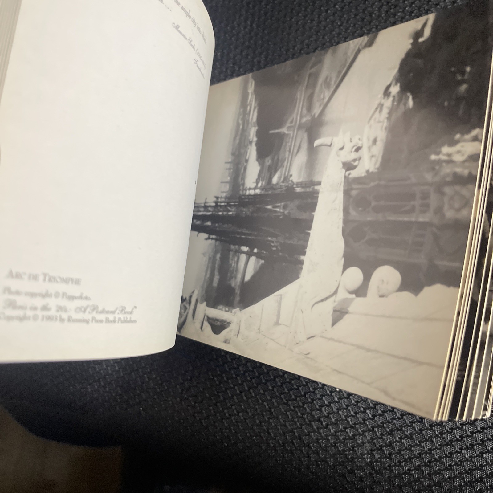Paris in the 20s Postcard Book Unforgettable Romance 30 Eloquent photos 1st Prnt