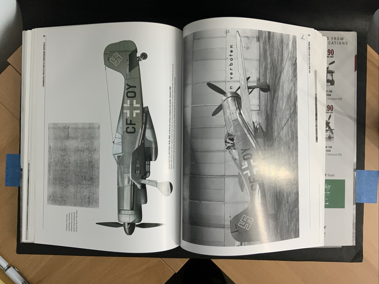 Focke-Wulf Fw190, 1938-1943 by J. Richard Smith and Eddie J. Creek