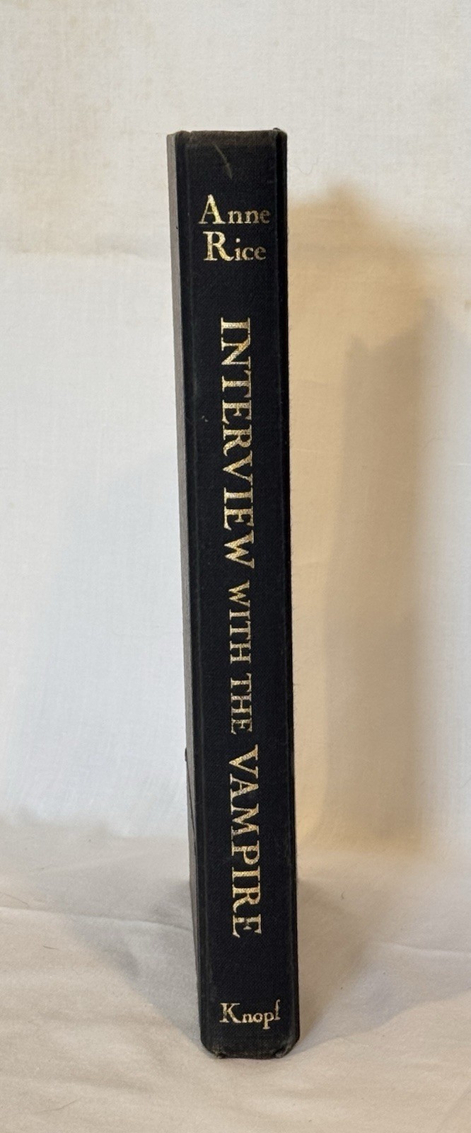 INTERVIEW WITH THE VAMPIRE Anne Rice 1993 1st edition 6th printing HC/DJ VG