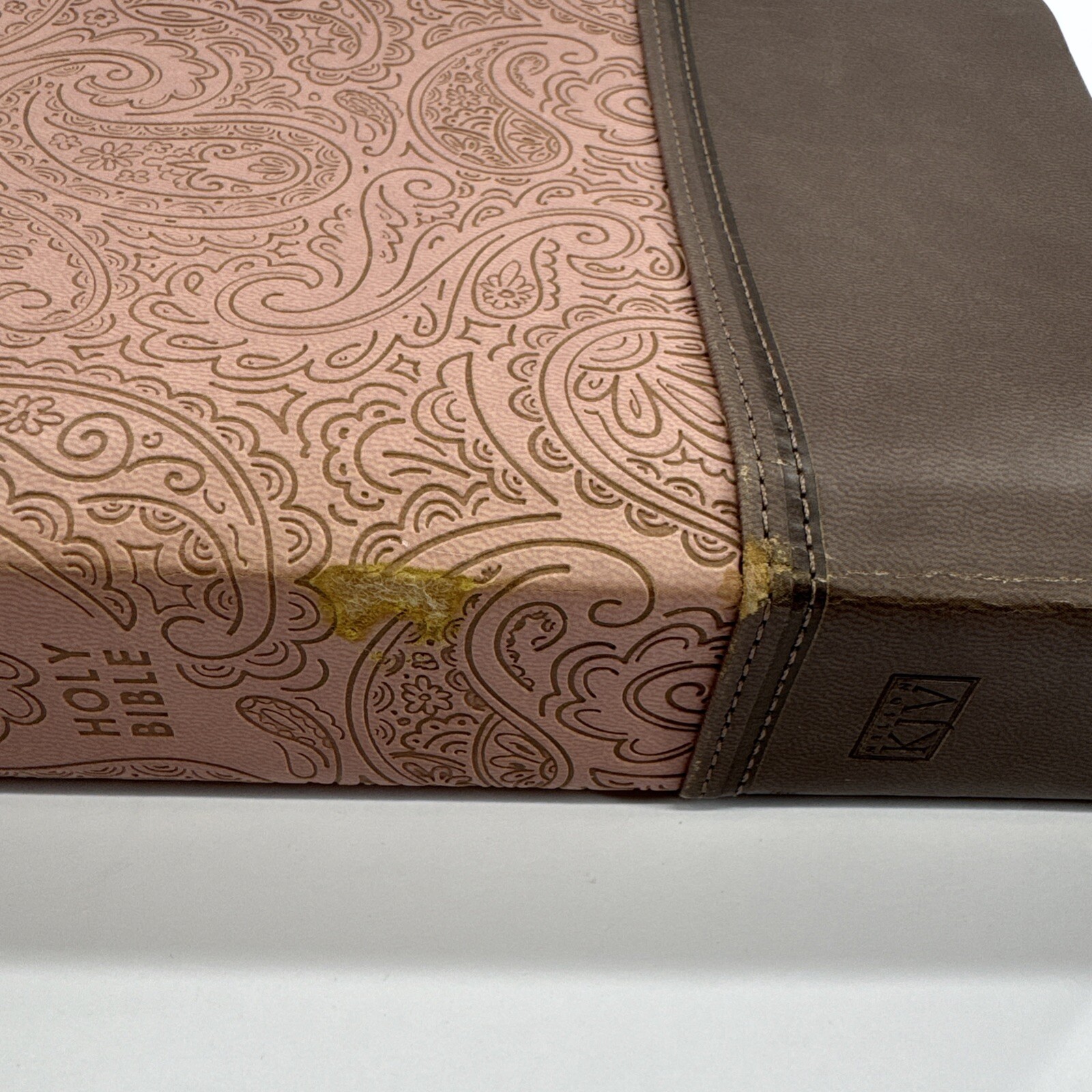 Thomas Nelson Bible KJV GP Reference 0543A Red Letter Self Pronouncing 2 Tone