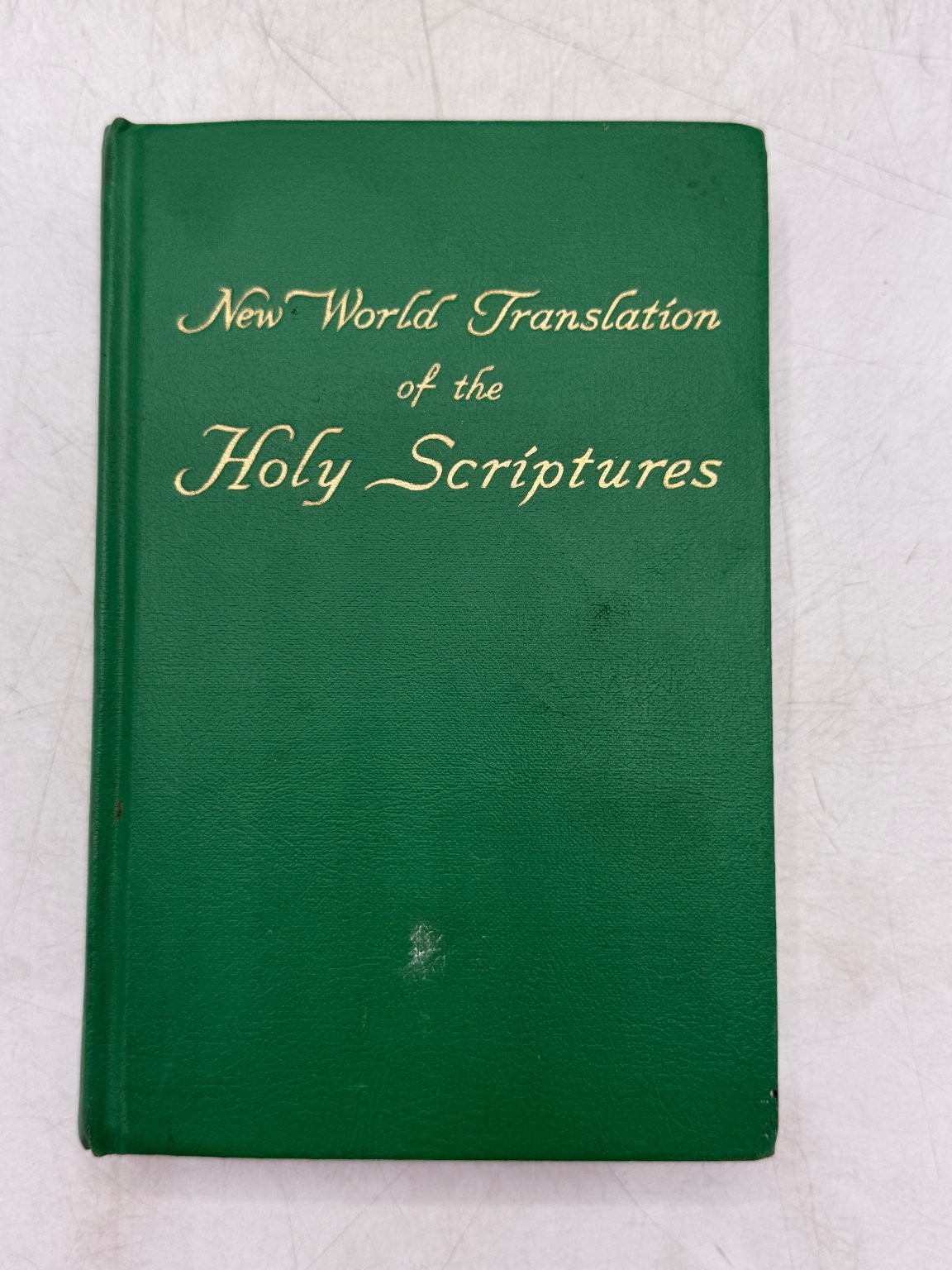 New World Translation of the Holy Scriptures 1961 Bible Watch Tower