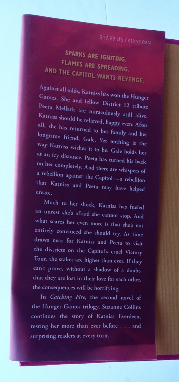 The Hunger Games Ser.: Catching Fire by Suzanne Collins (2009, Hardcover)