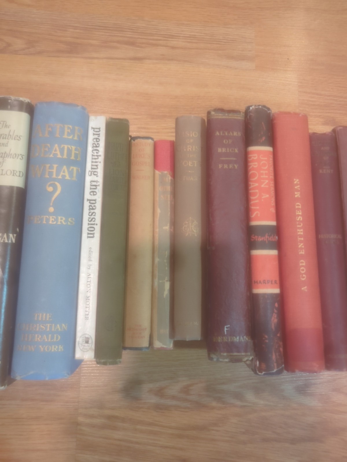 Vintage Lot 27 Christian Sermons Bible Study Commentary Hymnals Pastor’s Library