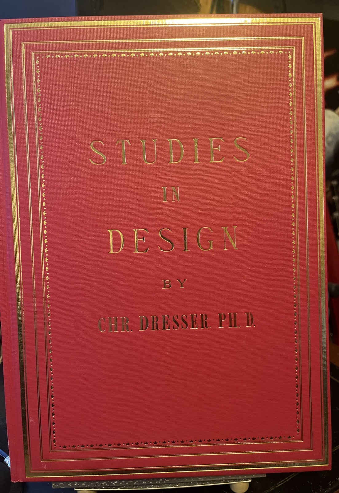 Studies in Design (A Design Classic Reprint) – Dresser, Christopher