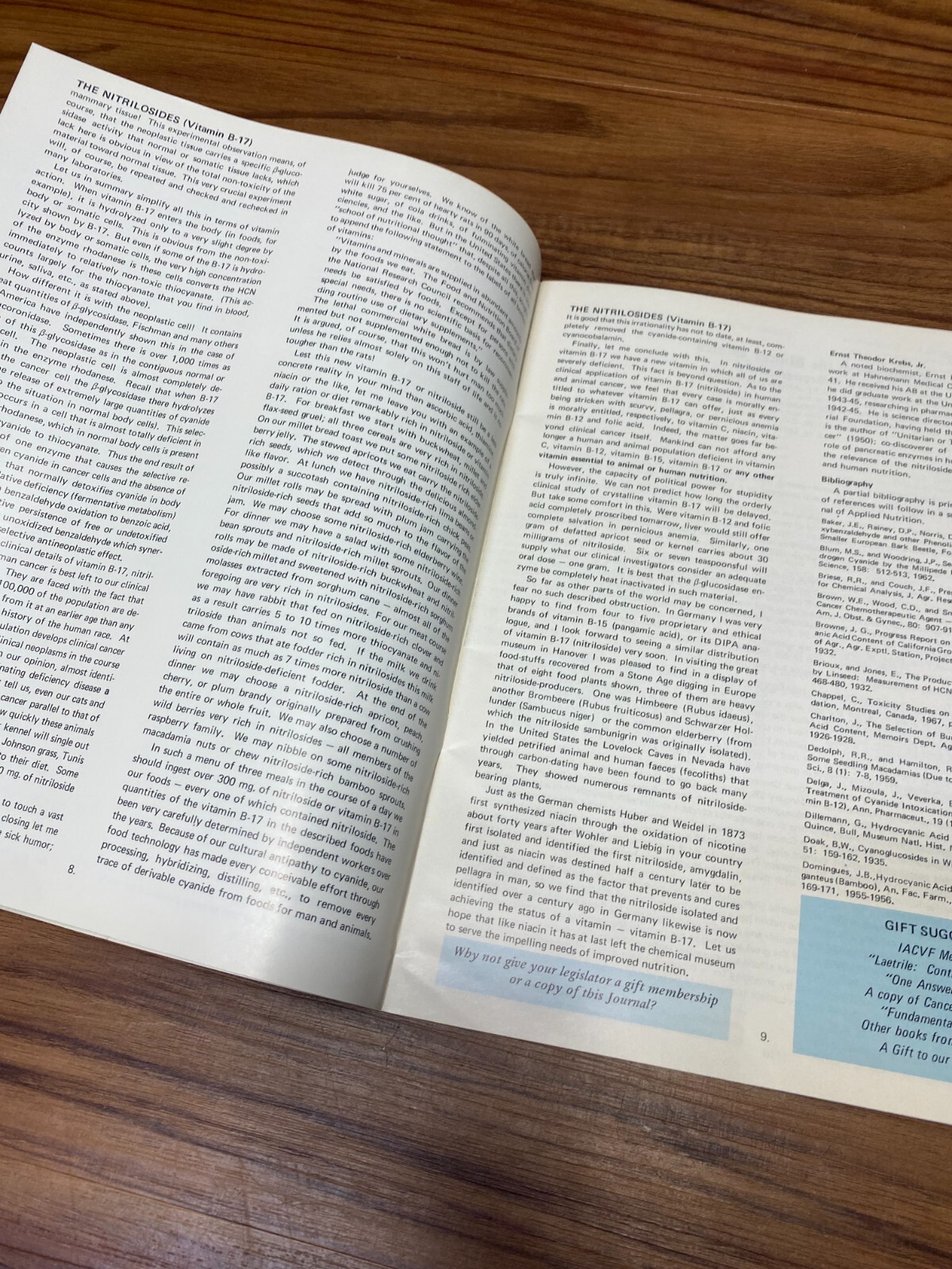 1971 Cancer News Journal Featuring Dr. Kelley Ecological Cancer Approach