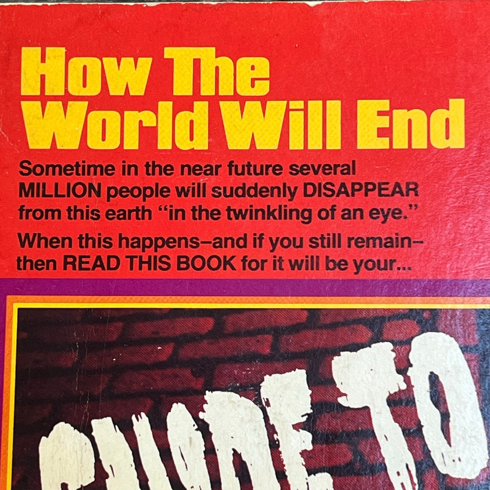 Guide to Survival Salem Kirban Book End Times Christian Prophecy