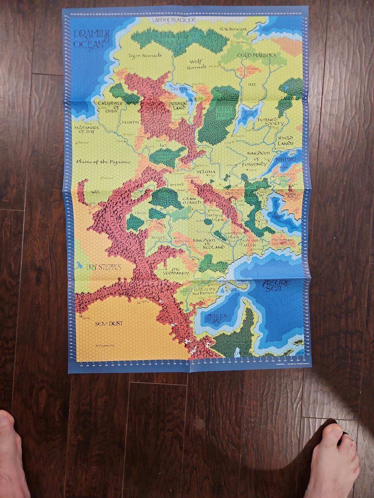 Greyhawk Adventures – From the Ashes Boxed Set AD&D 2nd Ed. TSR 1064