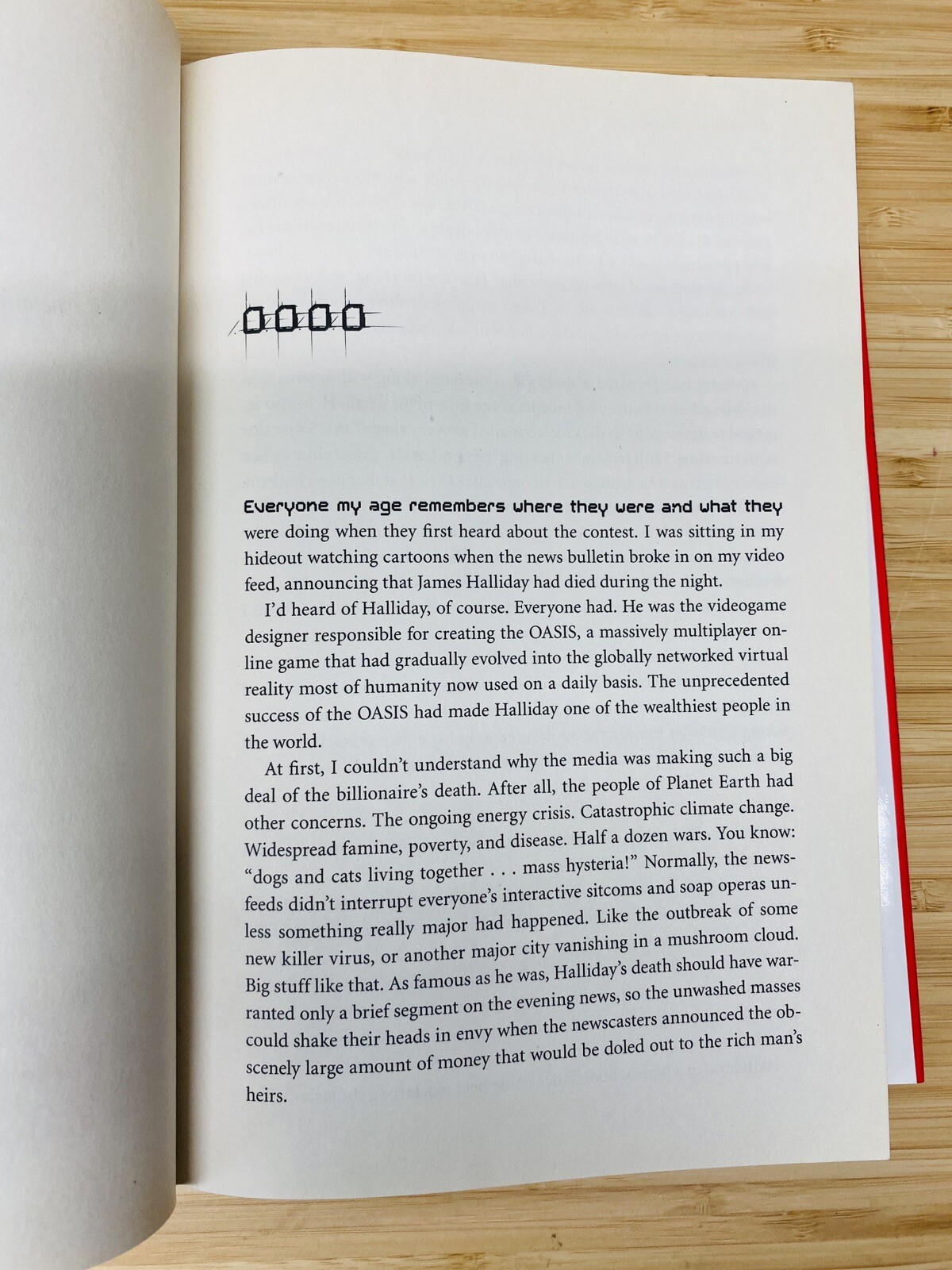 True 1st Ed. READY PLAYER ONE Book ERNEST CLINE HARDCOVER DJ VG+ Novel