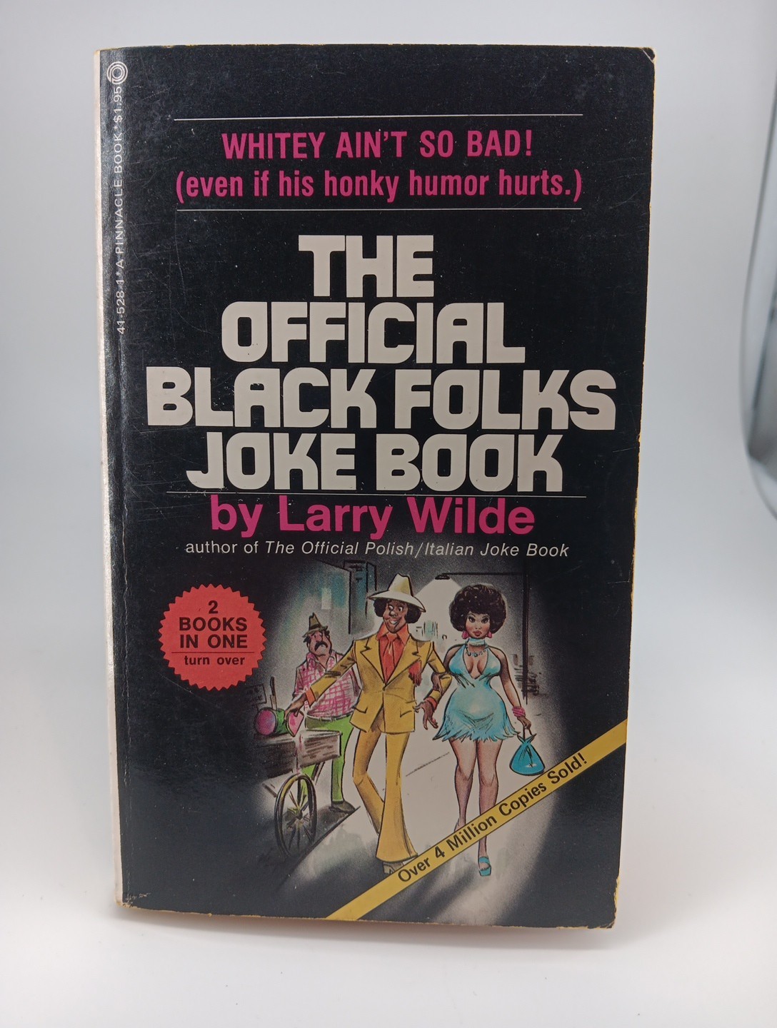 Official Black/White Folks Joke Book 2-in-1 Paperback (1980)