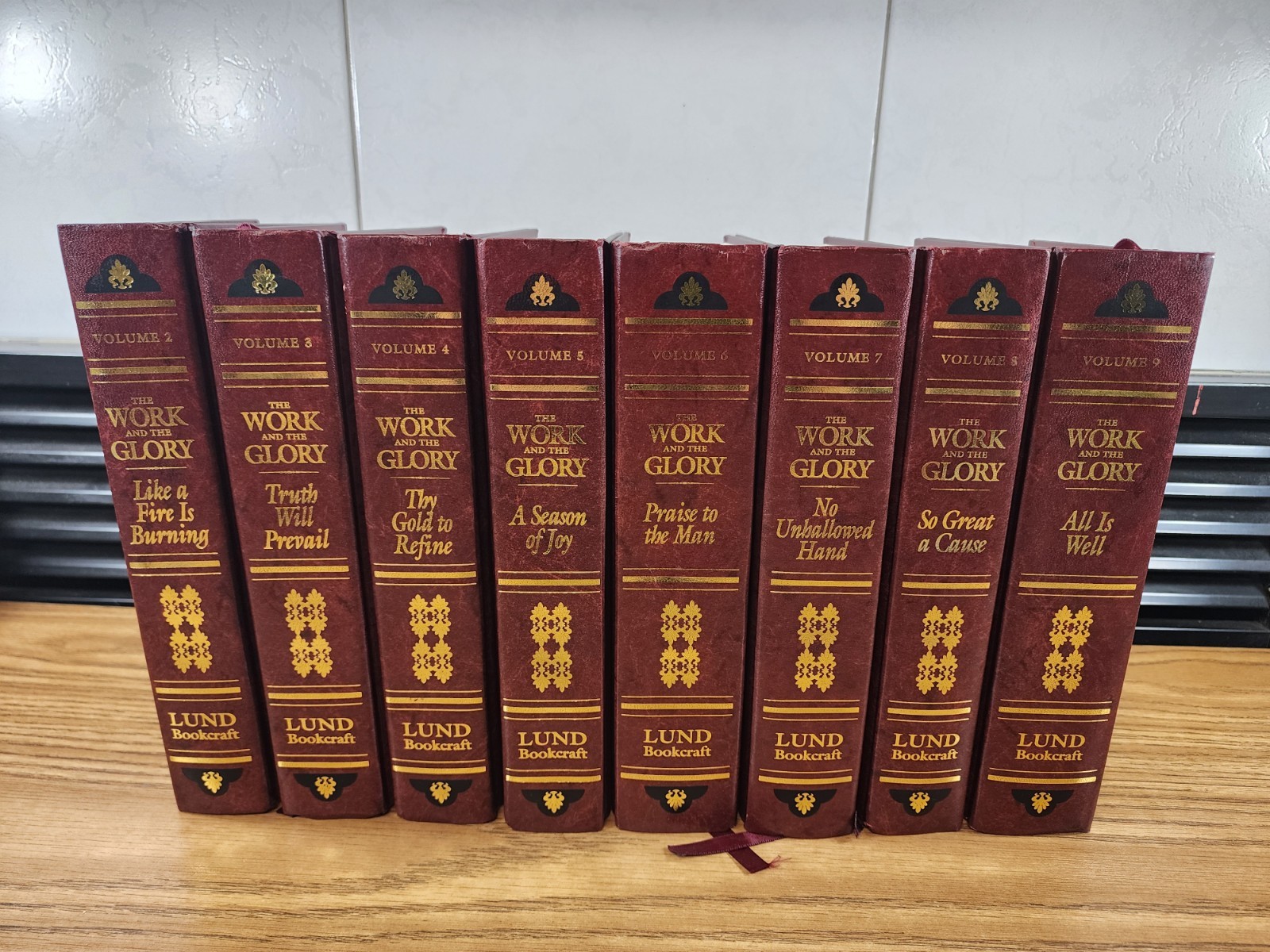 The Work And The Glory 1998 Collectors Edition Vol 2-9 HC Gerald N Lund
