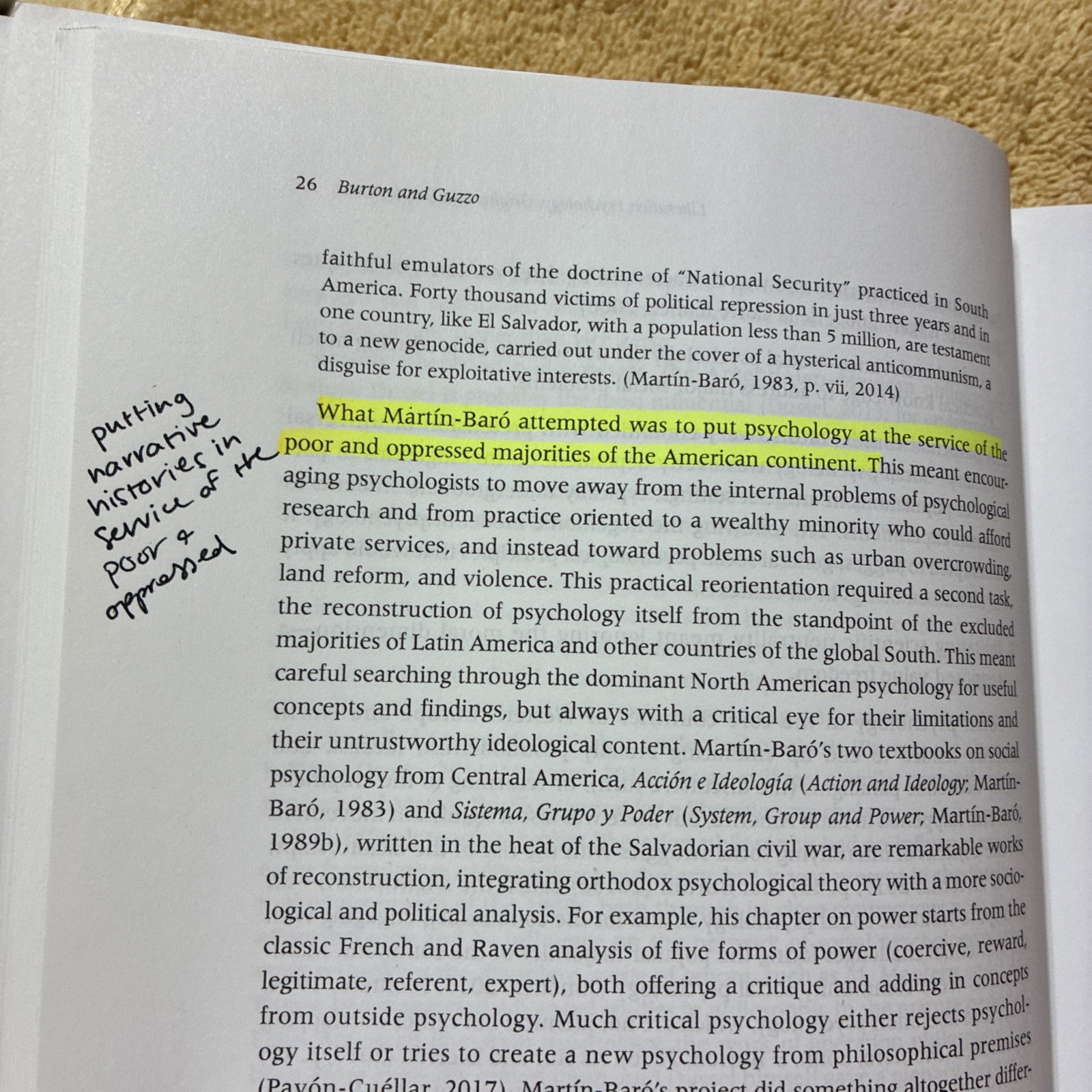 Liberation Psychology: Theory, Method, Practice, and Social Justice (Cultura…