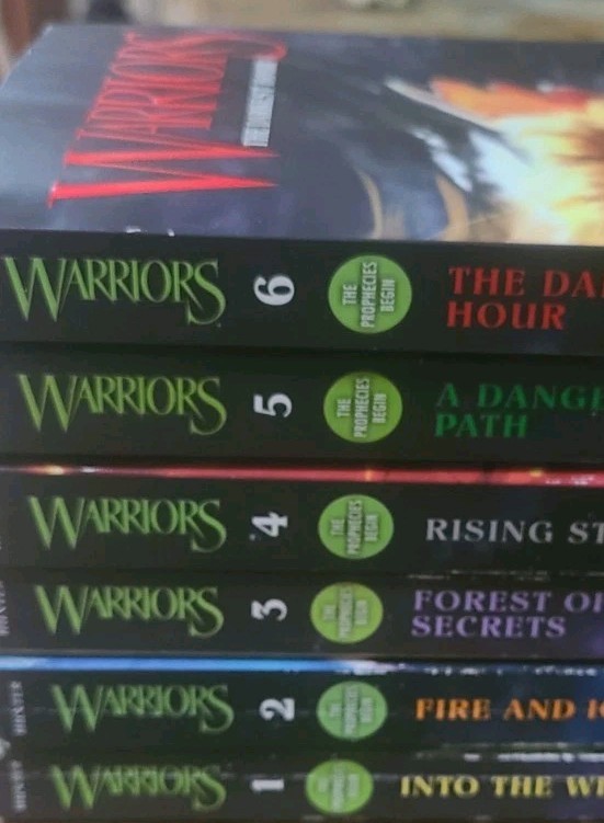 Warriors The Prophecies Begin Complete First Series Books 1 – 6 by Erin Hunter