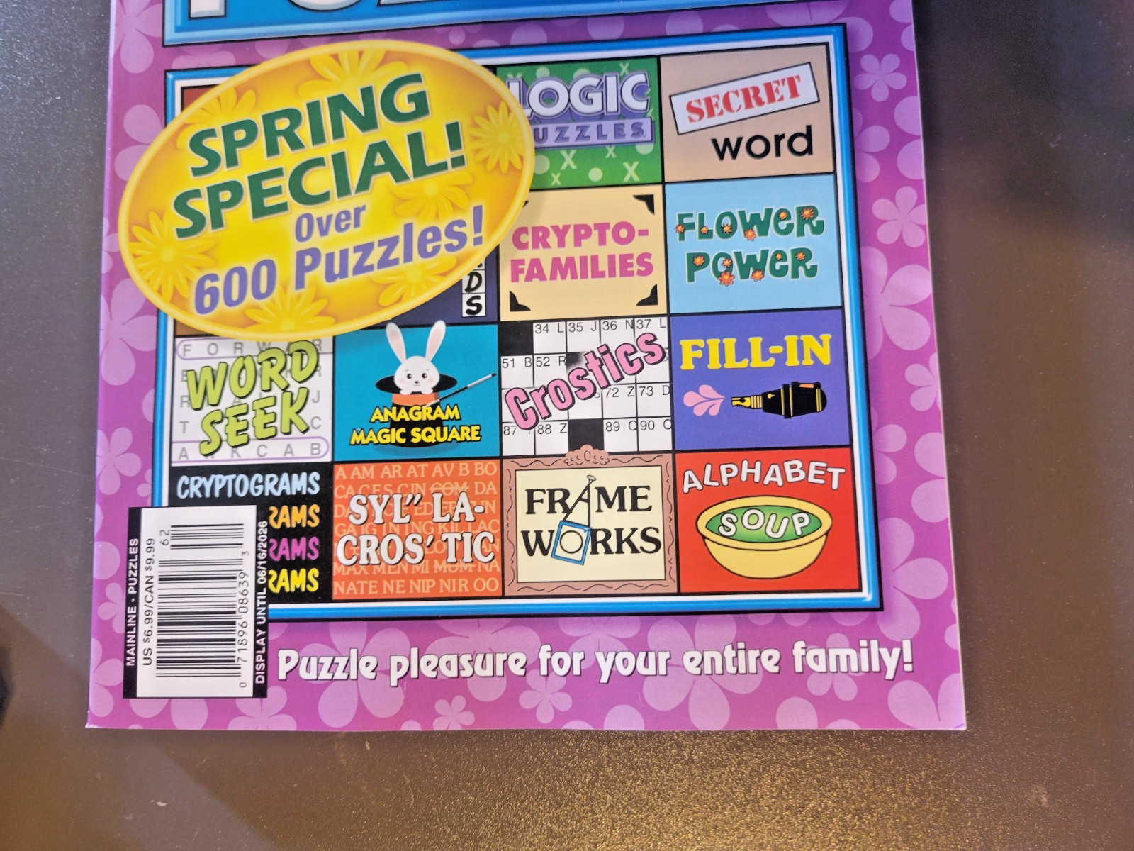 Family Favorite Variety Puzzles by Penny Press – Spring Special – 600+ Puzzles!