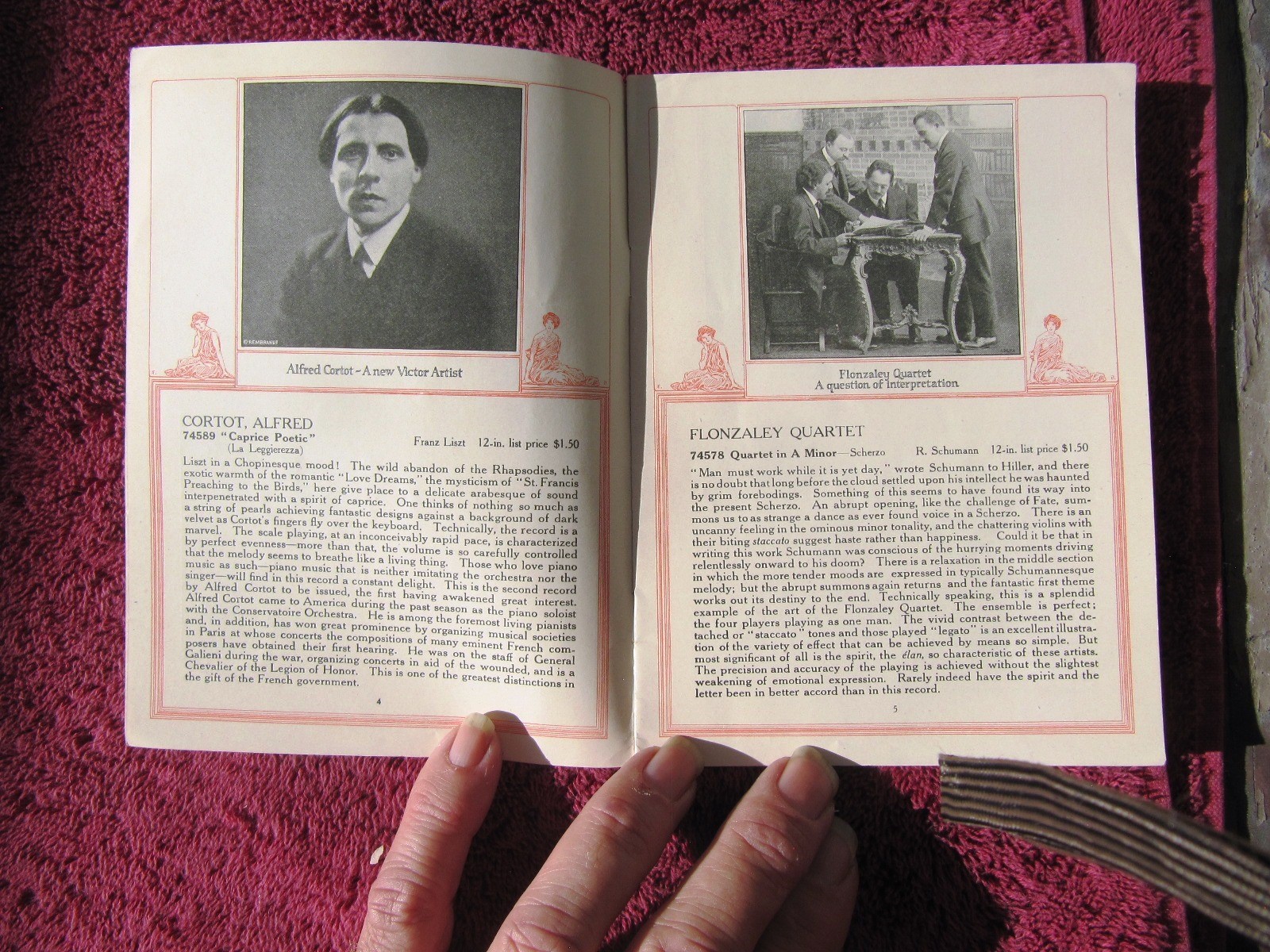 New VICTOR RECORDS June 1919 SPANISH DANCE Victrola Monthly Supplement CATALOG
