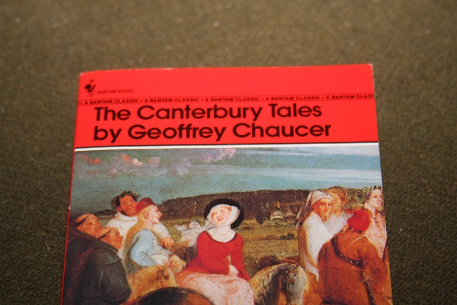The Canterbury Tales by Geoffrey Chaucer 1981 PB 36th Print Bantam Classic