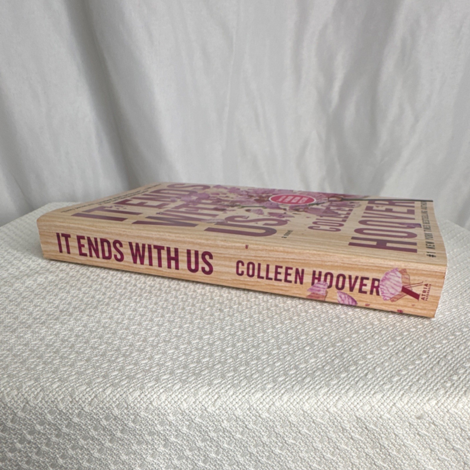 Atria Books It Ends with Us Colleen Hoover Paperback First Edition Fiction Novel