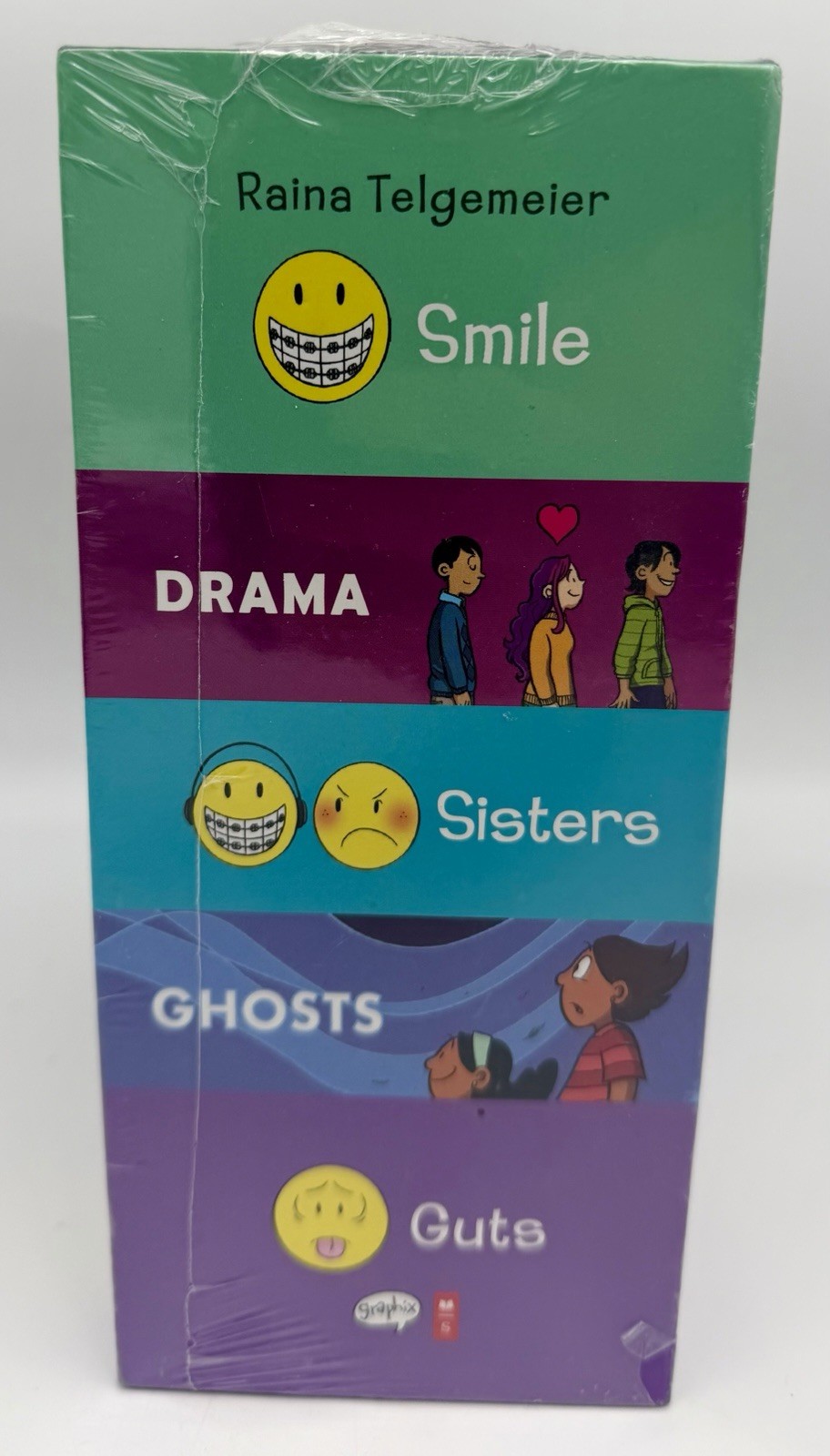 Raina Telgemeier 5 Book Collection Box Set Children’s Books