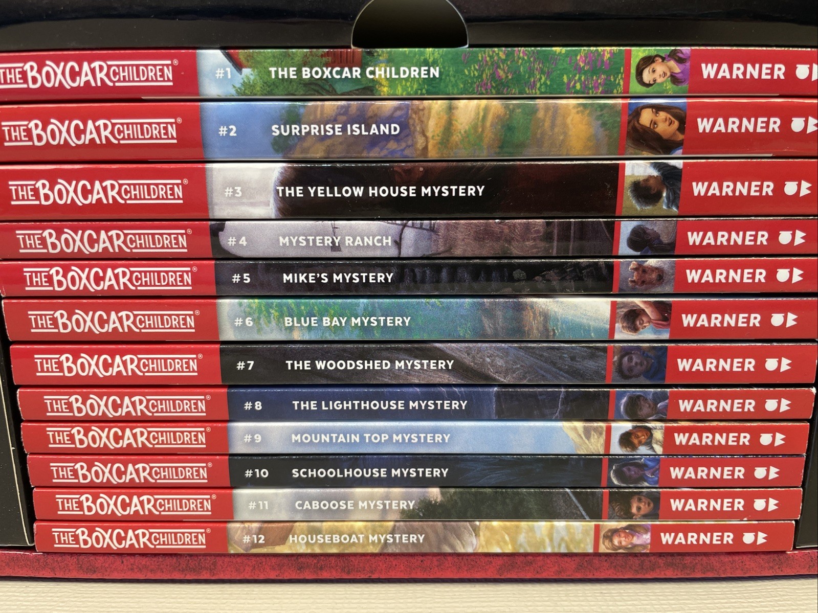 The Boxcar Children Mysteries Boxed Set Books 1-12 by Gertrude Chandler Warner
