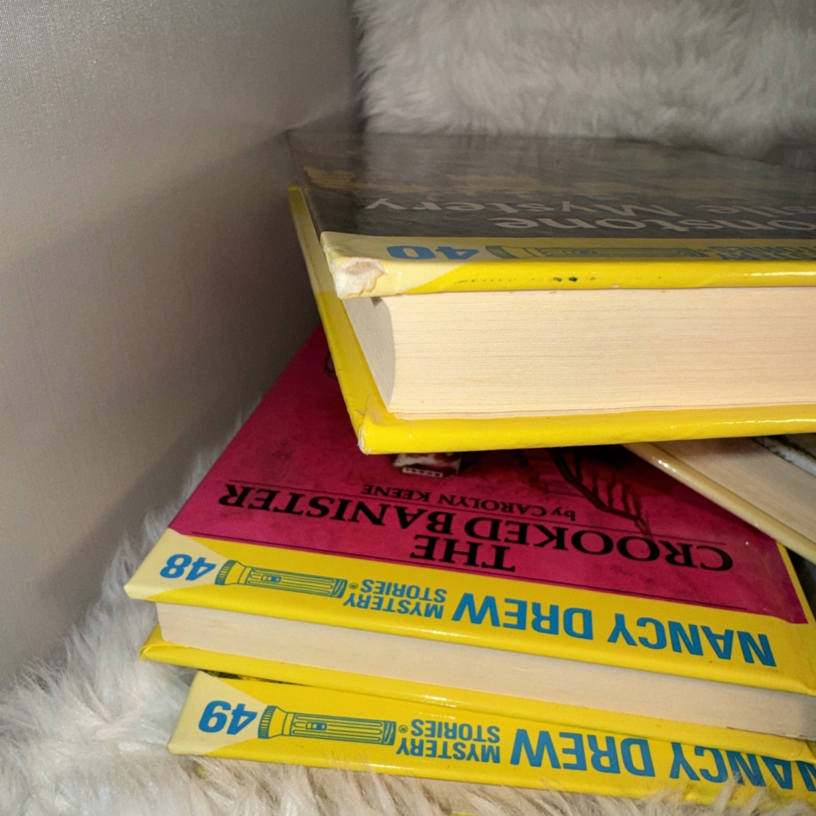 Nancy Drew Mystery Stories Mixed Lot 8 📚Hardcover Books 1992 x Carolyn Keene