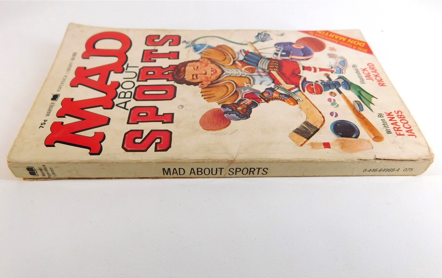MAD ABOUT SPORTS WARNER PAPERBACK BY FRANK JACOBS 1972