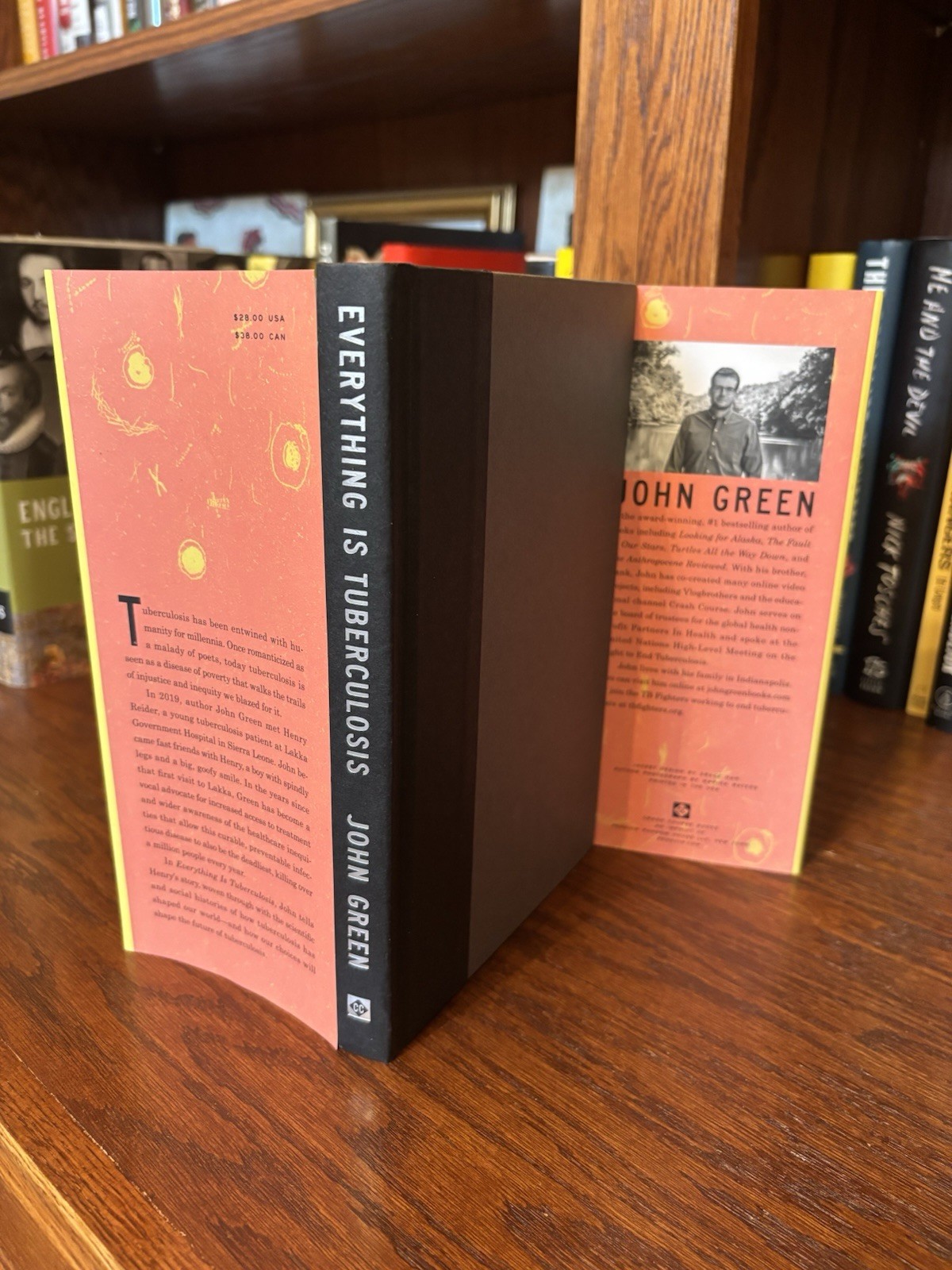 Everything is Tuberculosis. John Green Signed 1st HC Ptg. CC 2025 Fine Unread