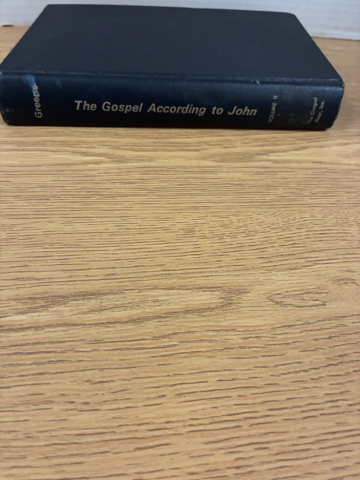 1966 The Gospel According to John Vol II Oliver B. Greene Hardcover First Print