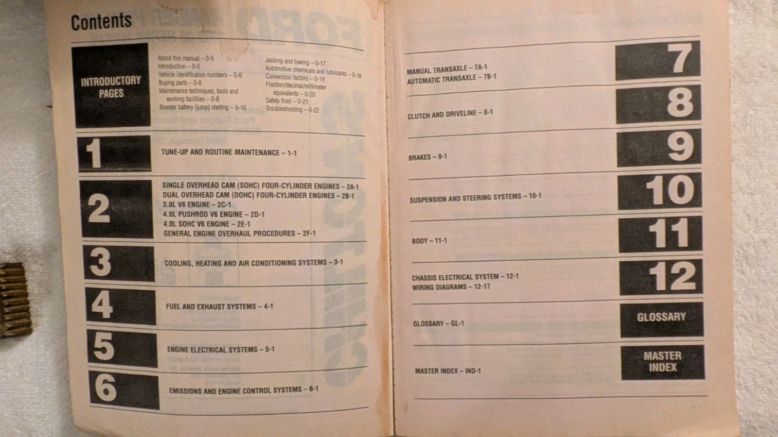 CHILTON FORD RANGER PICK-UPS 2000-2005 REPAIR MANUAL, 2007, PB, Mechanical