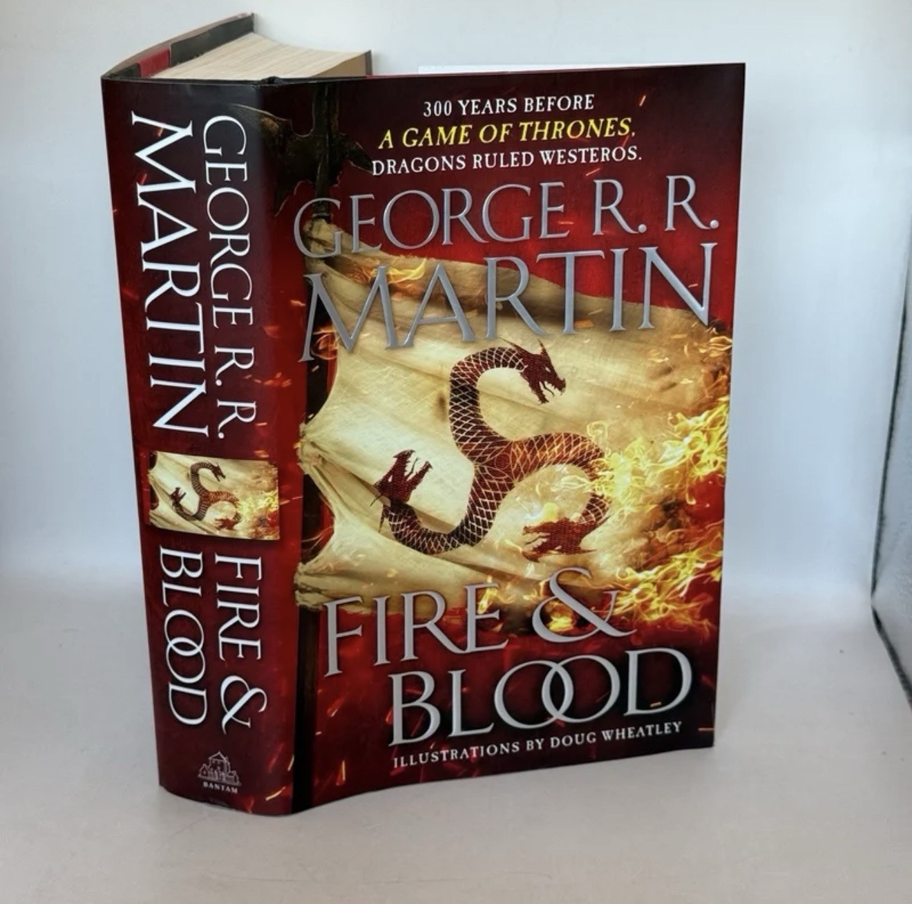 Fire & Blood George R R Martin 1st Edition 1st Printing GOT HCDJ