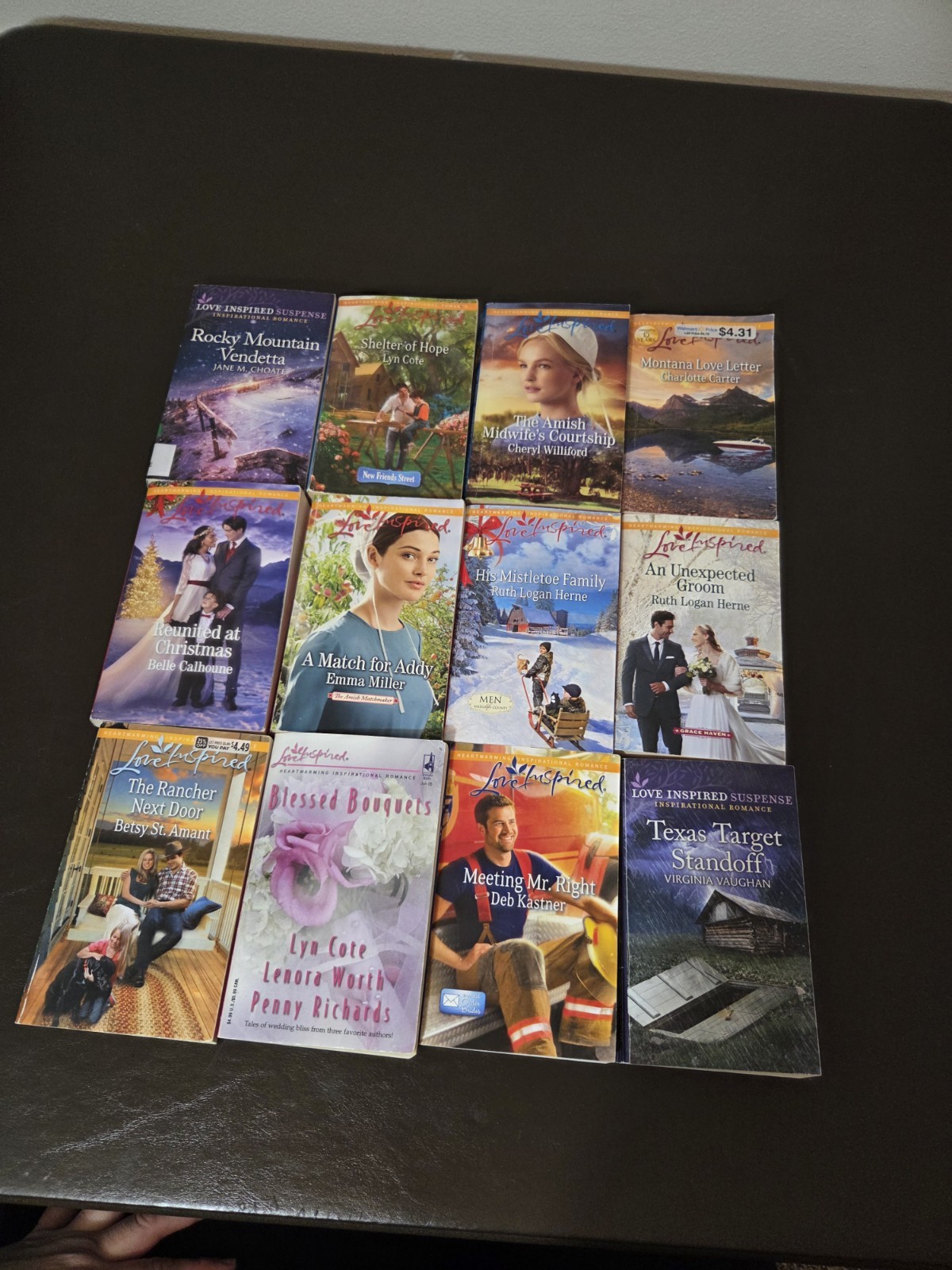 Love Inspired books LOT OF 12 Paperbacks christian romance mixed See Description