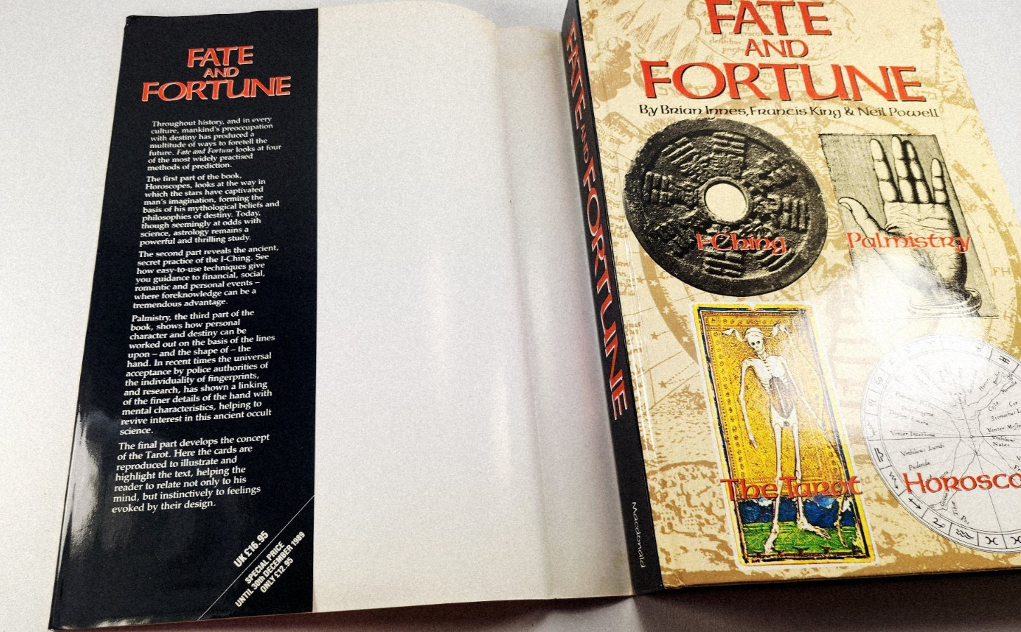 Fate and Fortune by Innes, King & Powell 1989 Hardcover with dustjacket