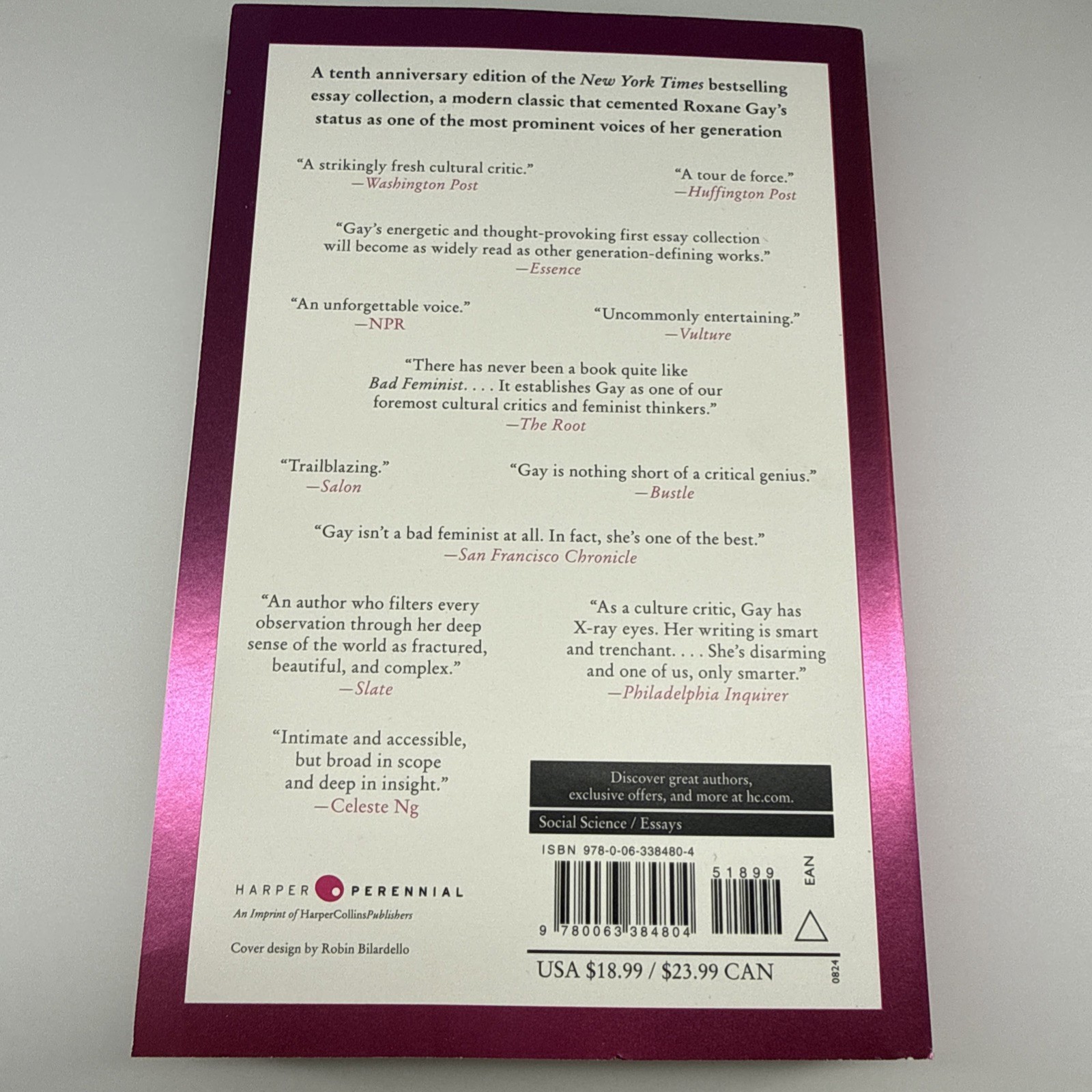 Bad Feminist : Essays by Roxane Gay Book