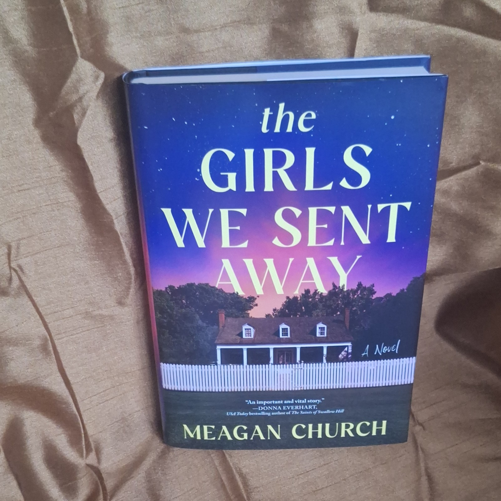 The Girls We Sent Away by Meagan Church Hardcover Fiction Novel