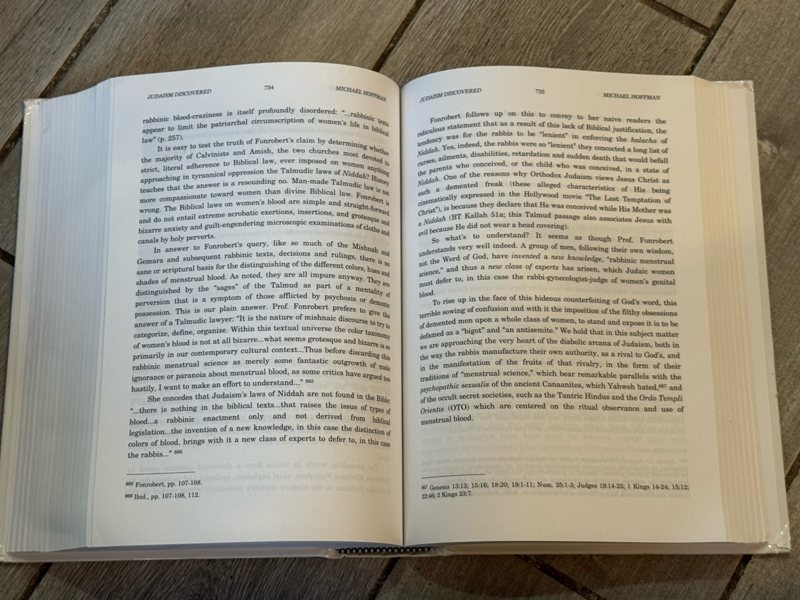 ✡️ Judaism Discovered : A Study of the Anti-Biblical Reli – Michael Hoffman 2008