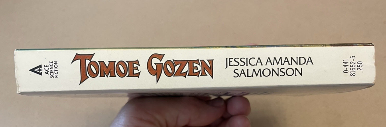 1981 Tomoe Gozen Vintage Science Fiction Paperback Book Novel Ace Books