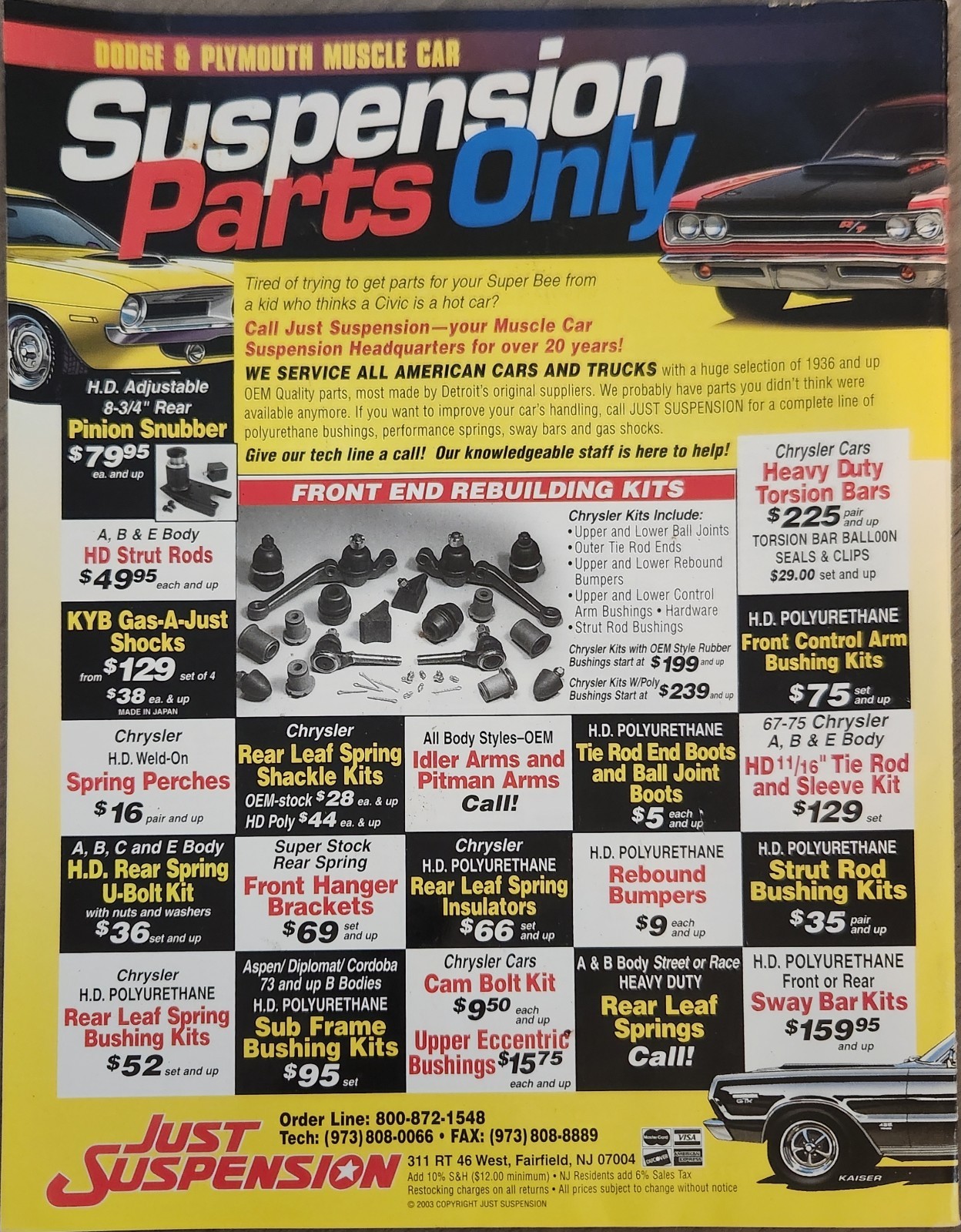 April 2004 Mopar Action Magazine 5.7L Hemi Challenger Swap of the Future