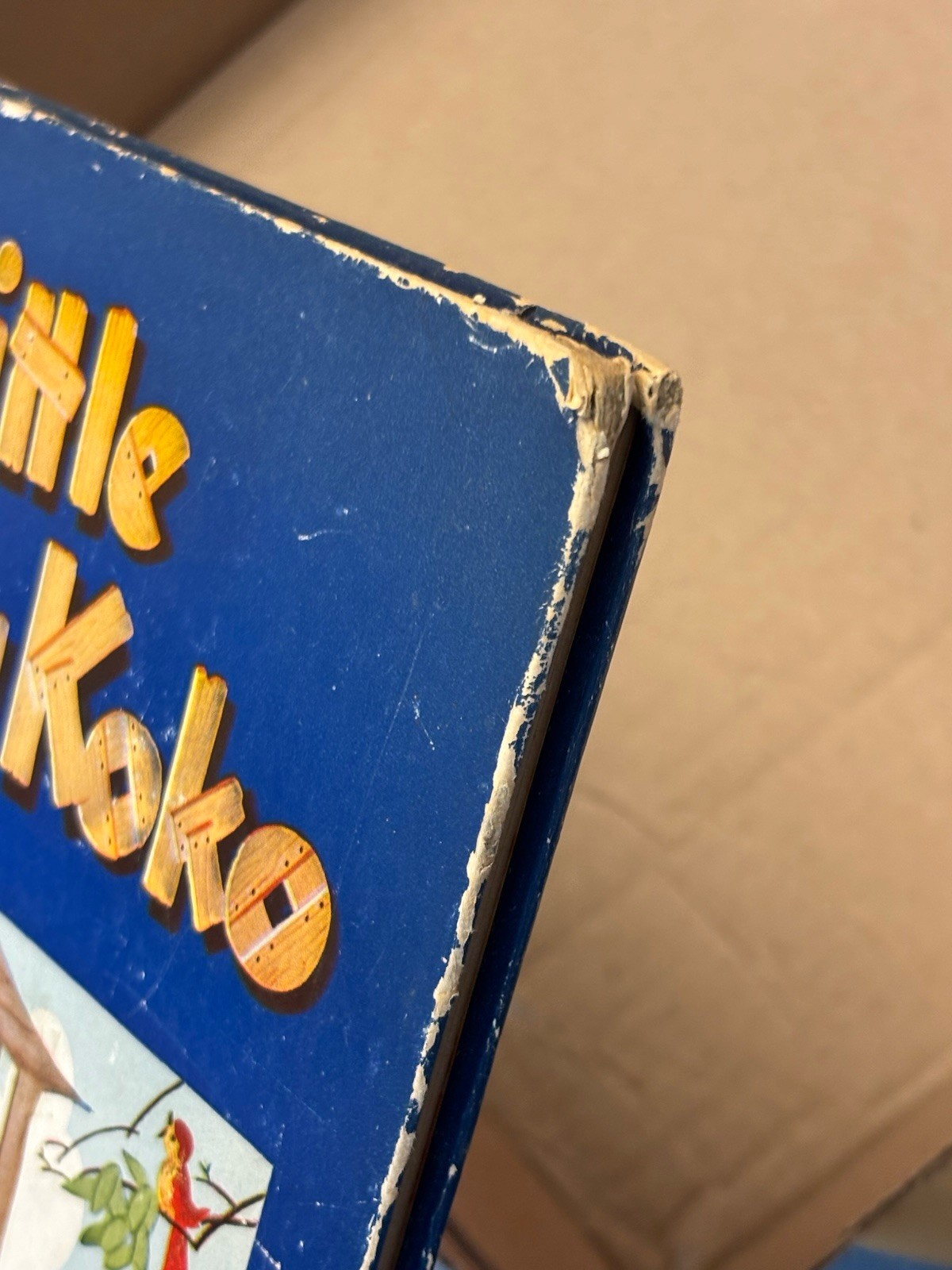 Vintage Little Brown Koko 1940 Children Book Blanche Seale Hunt Rare Americana