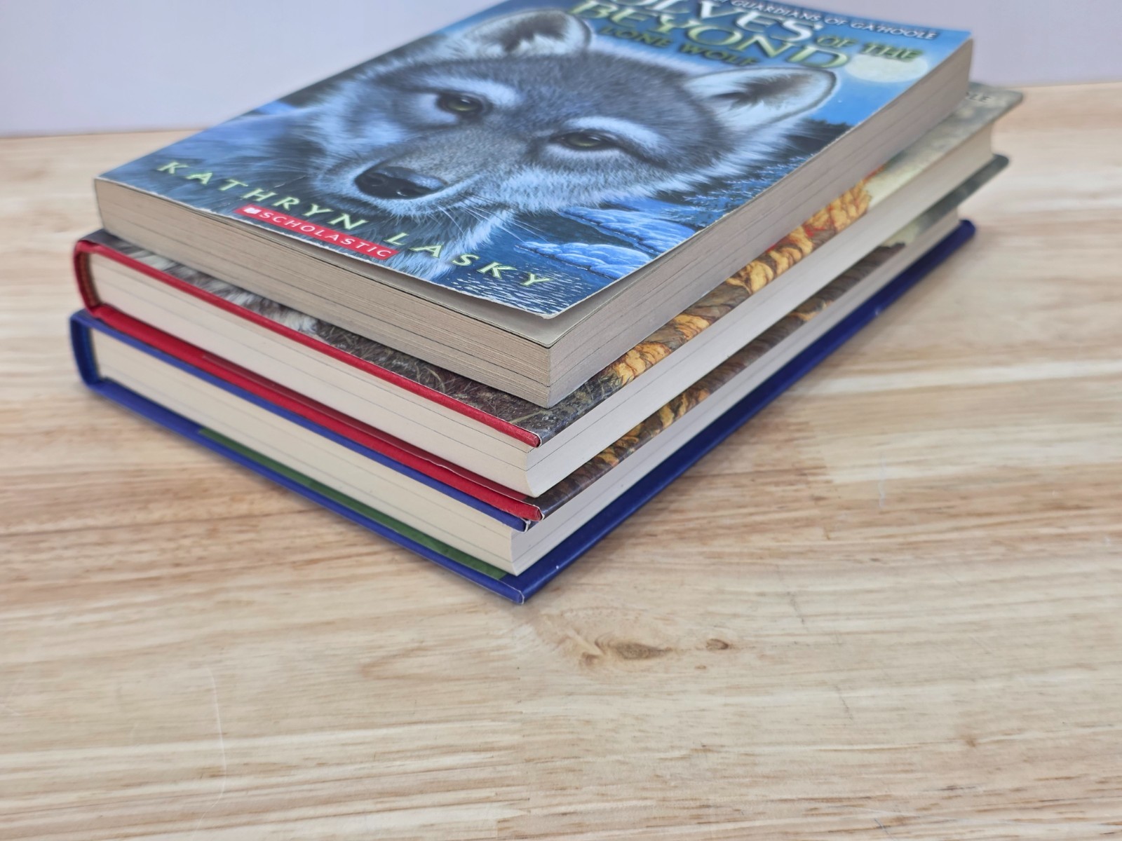 Wolves of the Beyond by Kathryn Lasky 2 Hardback & 1 PB Books Bundle Lot of 3