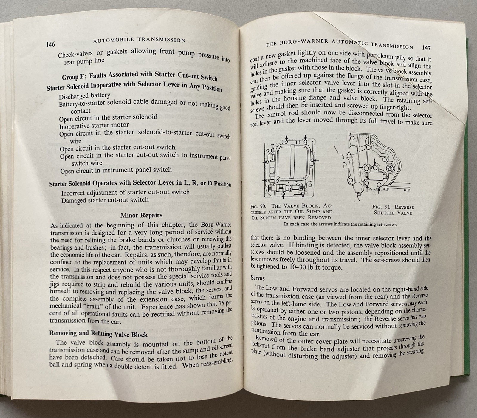 Automobile Transmission Servicing and Overhaul by Staton Abbey (1961 1st Edition
