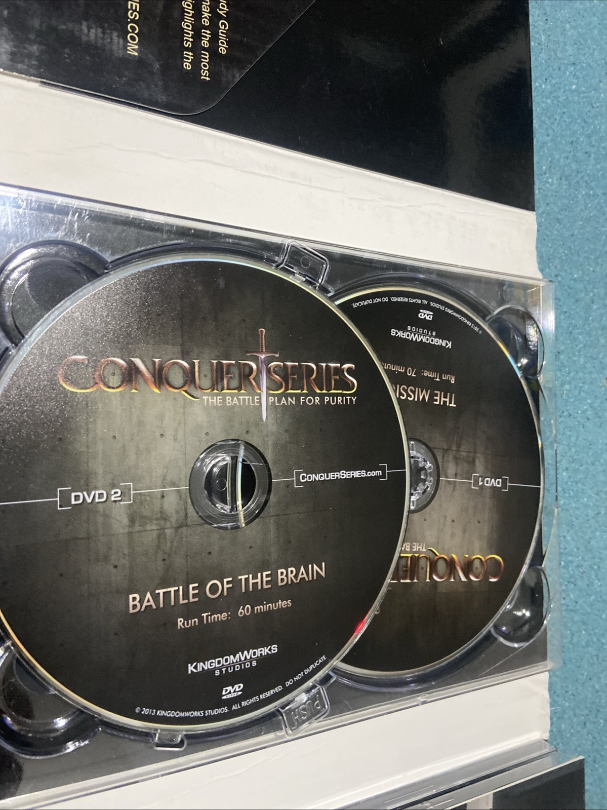 Conquer Series DVD Set The Battle Plan for Purity Josh Melin 2014 6-Disc Set