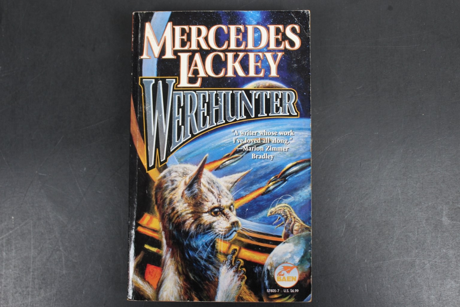 Werehunter Mercedes Lackey 1999 First Printing Science Fiction Fantasy BAEN PB