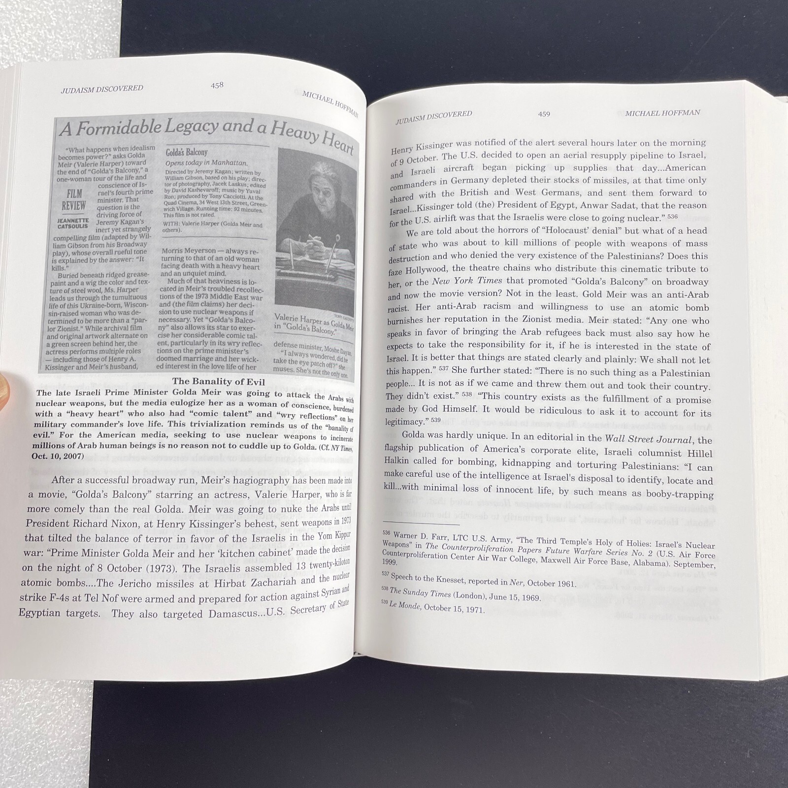 Judaism Discovered : A Study of the Anti-Biblical Religion by Michael Hoffman