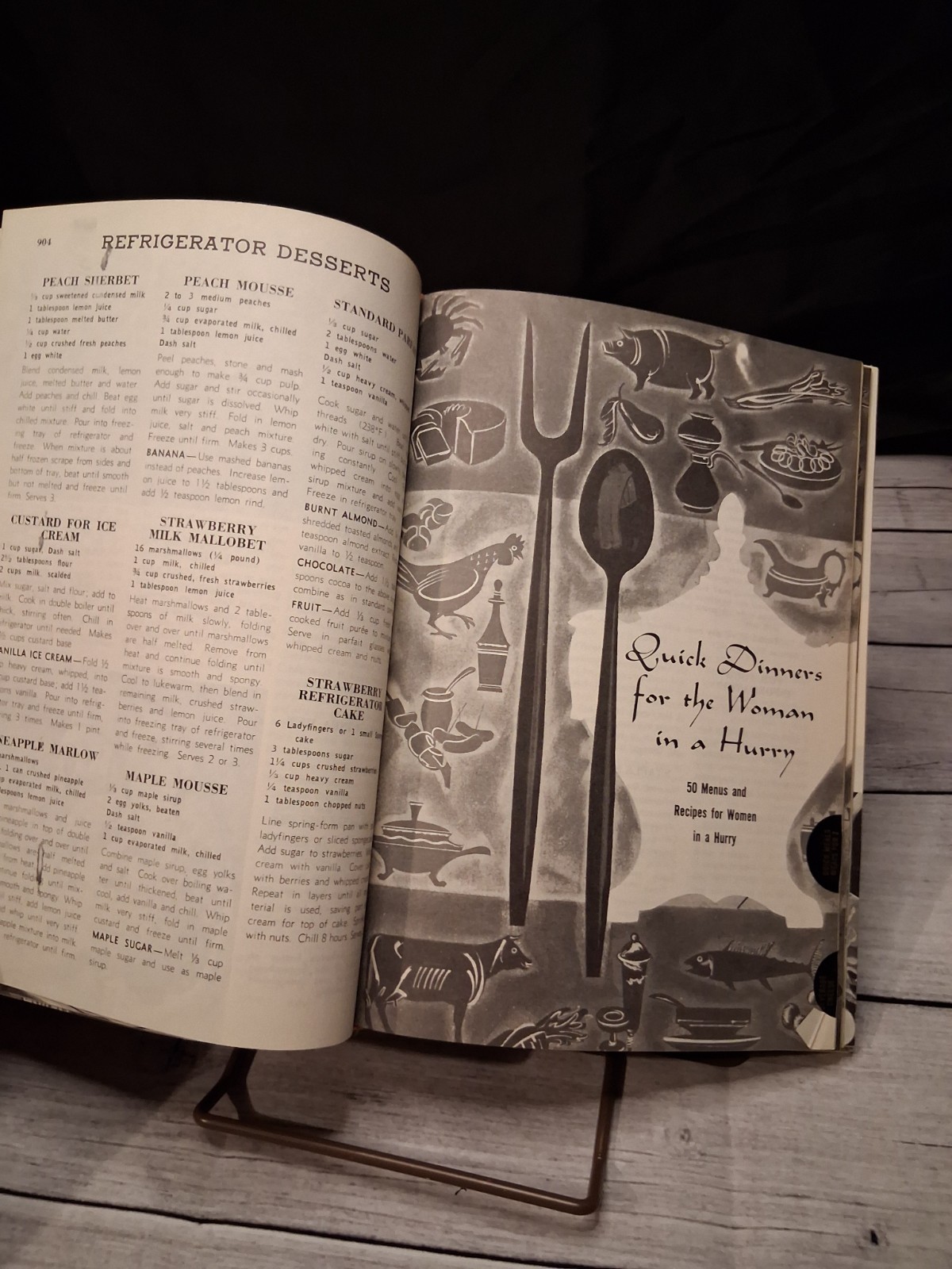 Vintage cookbook Culinary Arts Institute Encyclopedic Cookbook 1960s