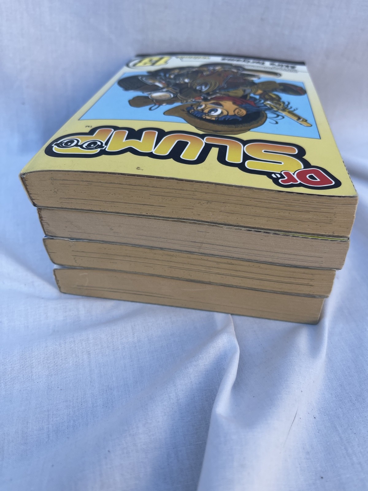 Lot of 4 „Dr Slump“ Akira Toriyama Manga Vol 13, 14, 15, 17 Excellent Condition