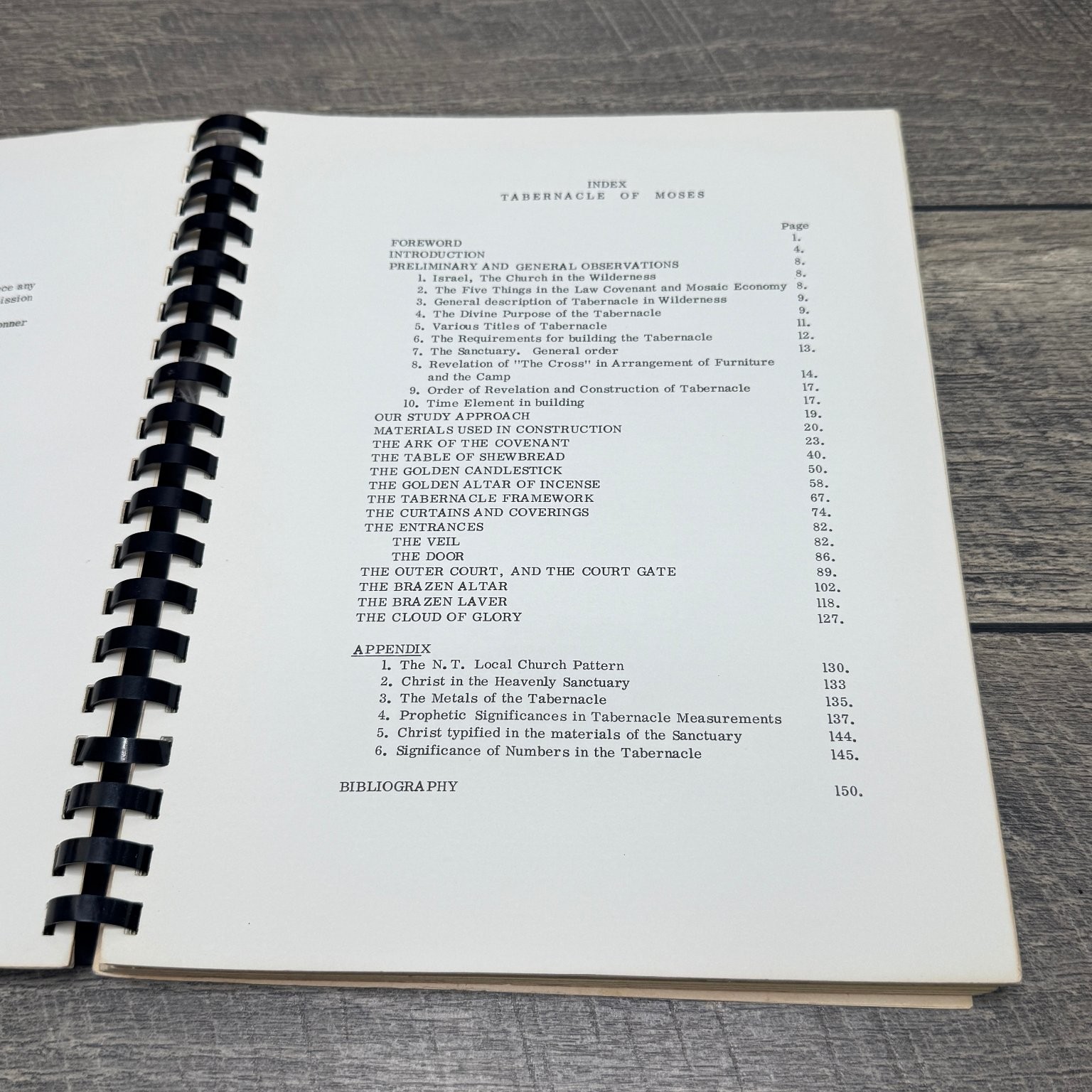 The Tabernacle of Moses Kevin J. Conner 1975 Restoration Series Bible Press