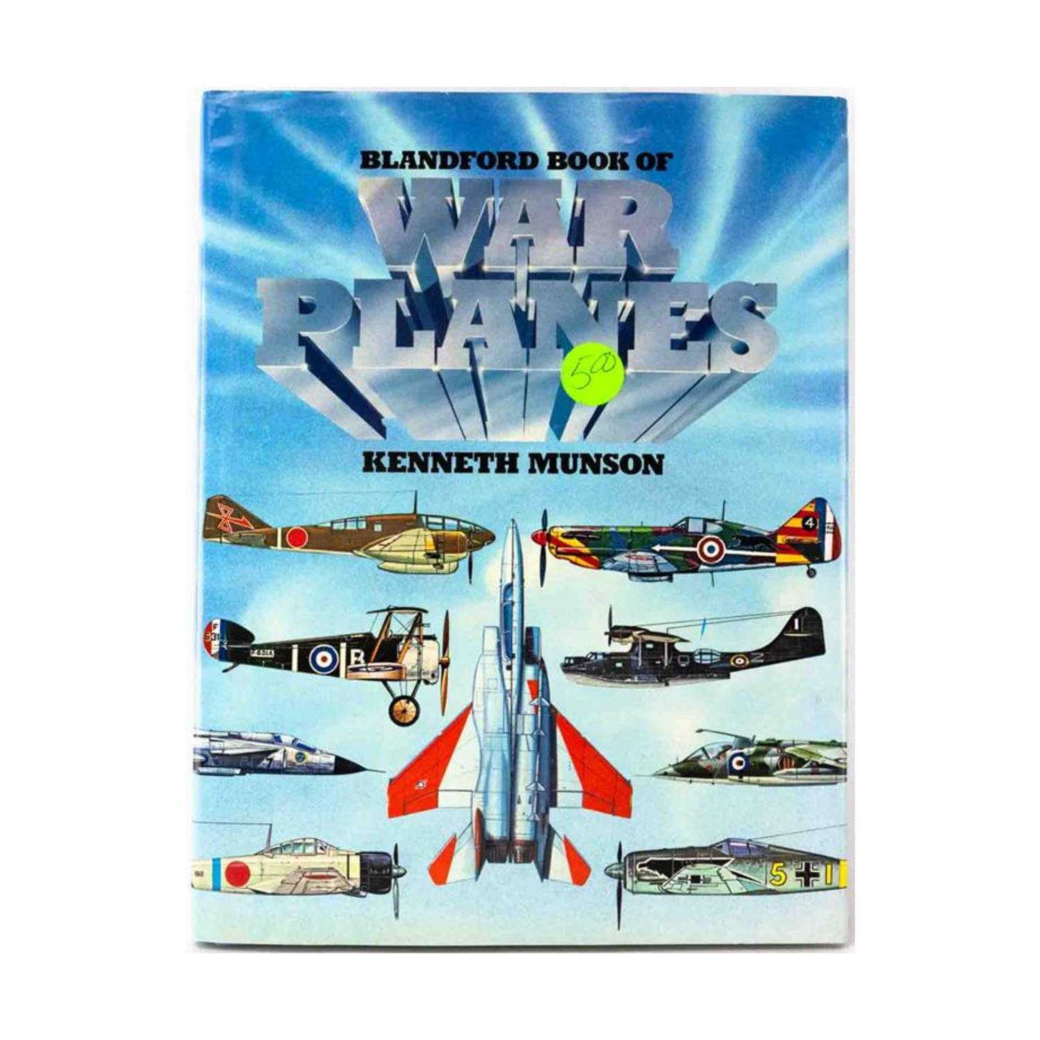 Blandford Historical Book Blanford Book of War Planes NM