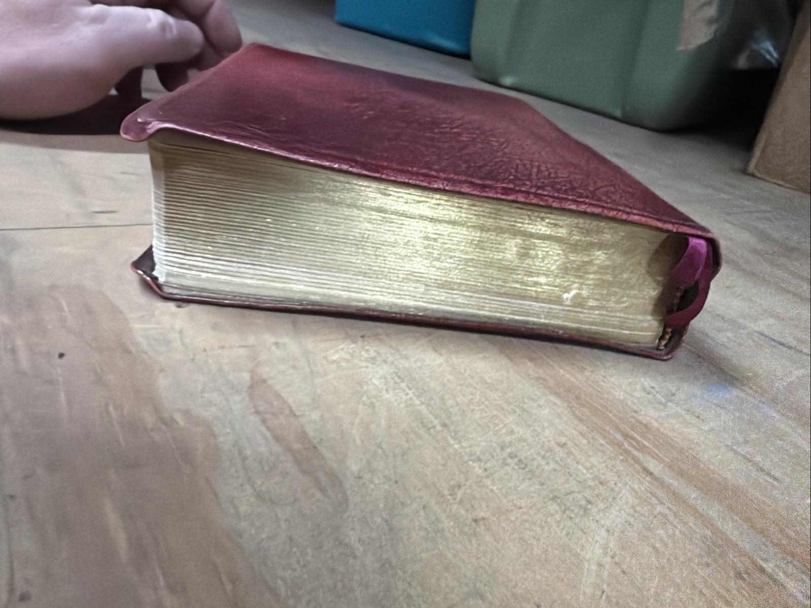 KJV LARGE PRINT Rhema Study Bible; Red GENUINE LEATHER Red Letter; Kenneth Hagin