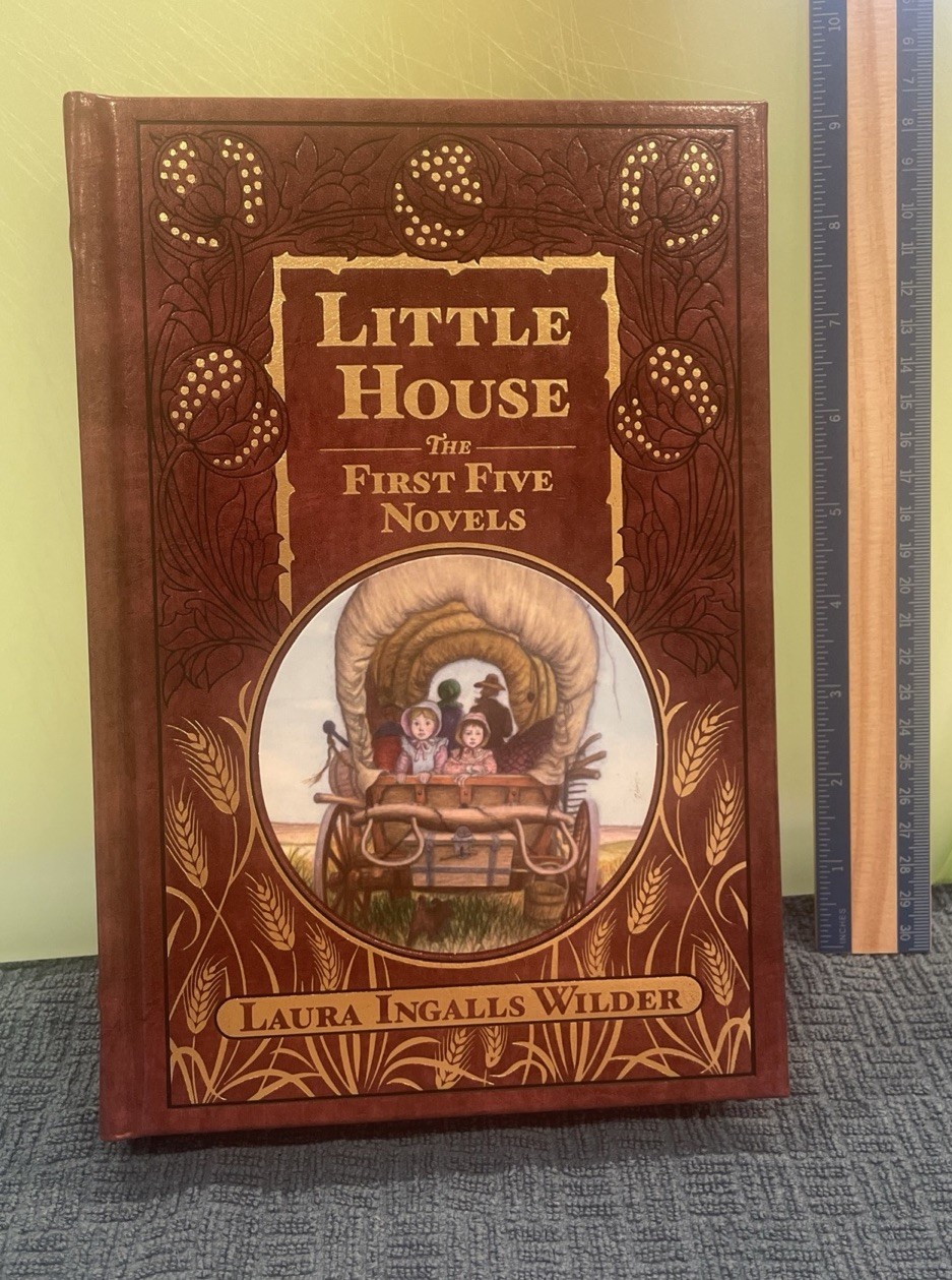 Little House The First Five Novels by Laura Ingalls Wilder – Leather B&N edition